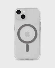 Holdit Telefonskal MagSafe iPhone 15/14/13 - Transparent/Grå