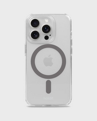 Holdit Telefonskal MagSafe iPhone 15 Pro - Transparent/Grå