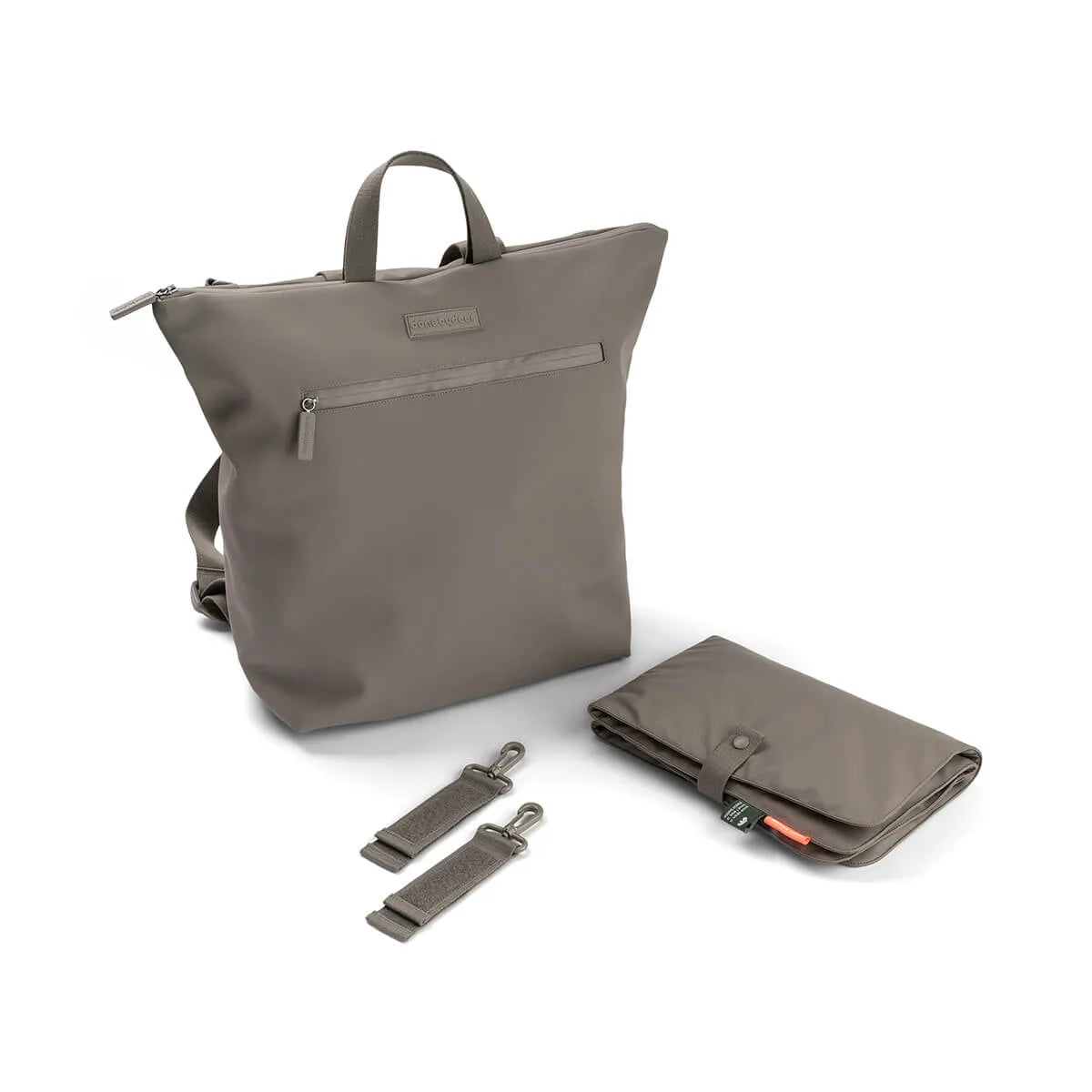 Done By Deer Barnryggsäck/skötväska - Taupe