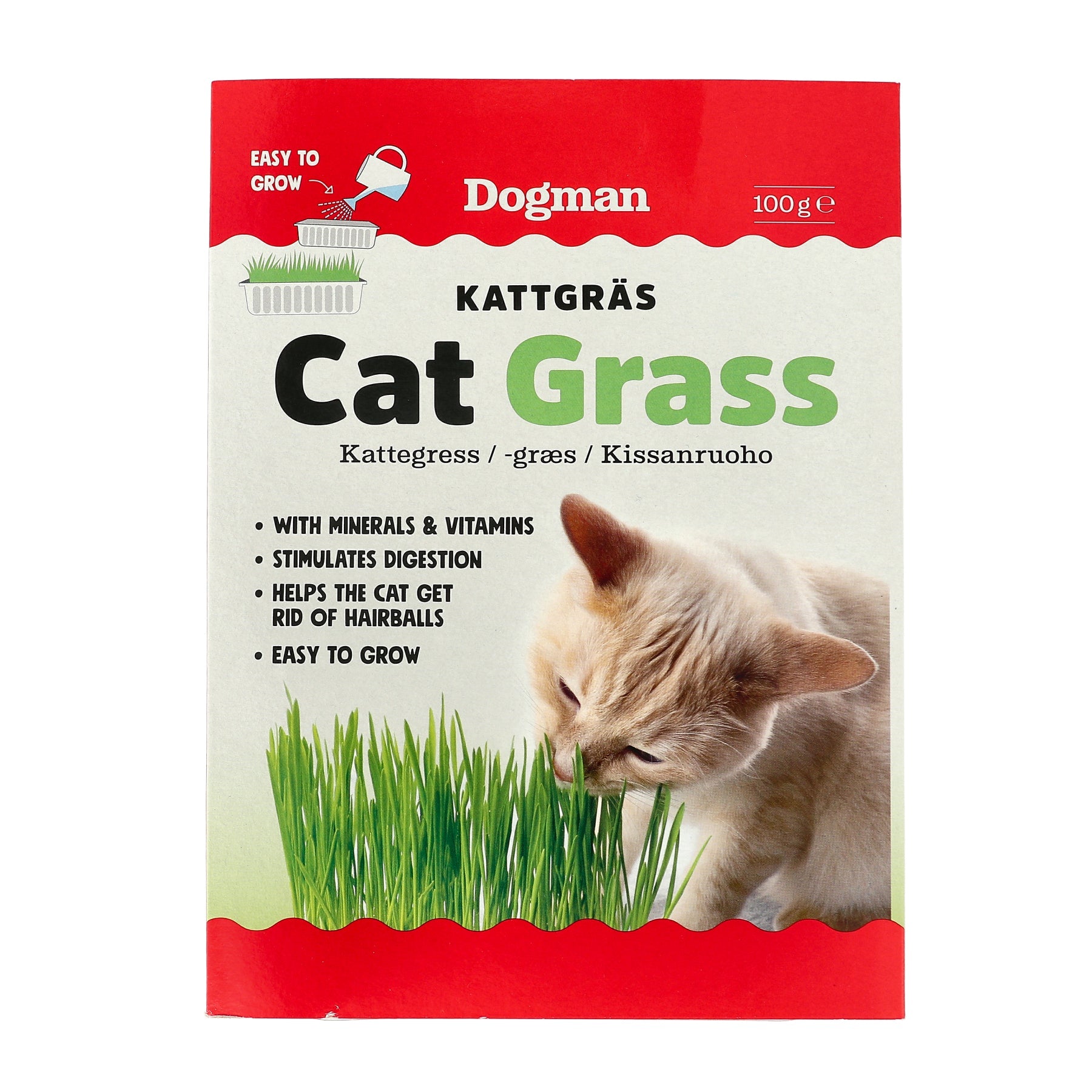 Dogman Kattgräs 100g