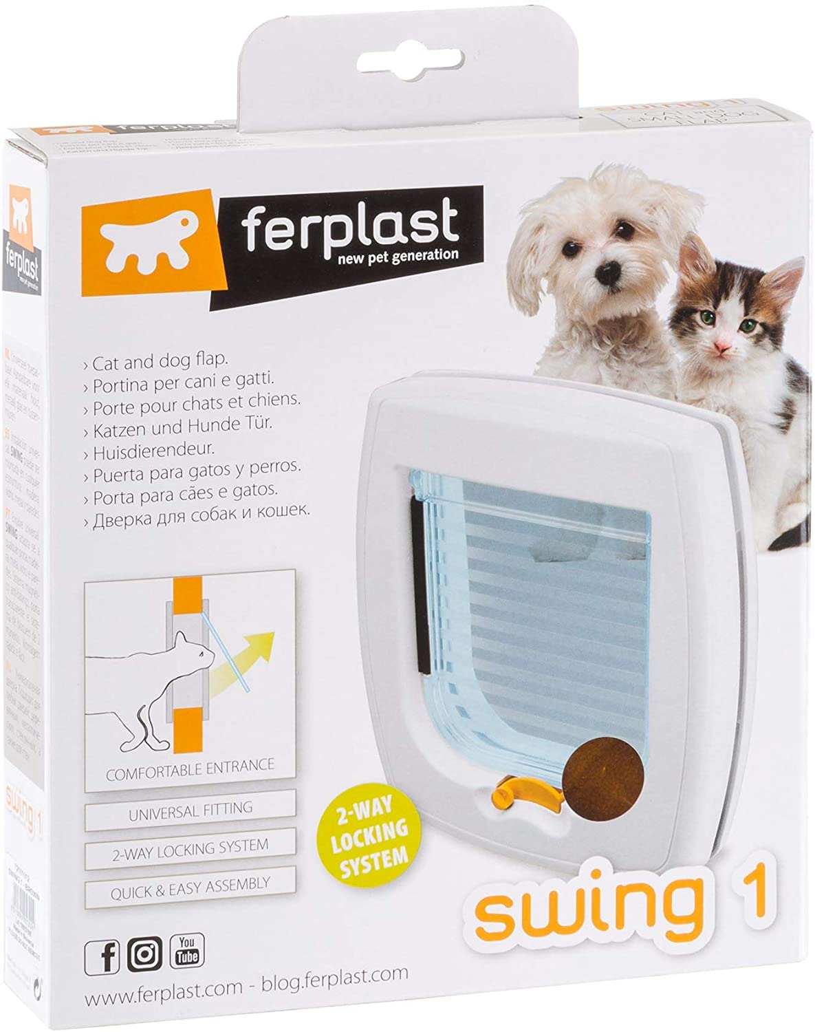 Ferplast Kattlucka Swing 1 Super Basic
