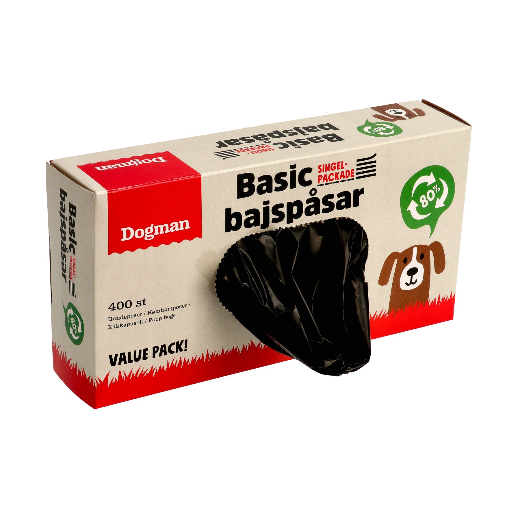 Dogman Bajspåsar Value Pack 400p