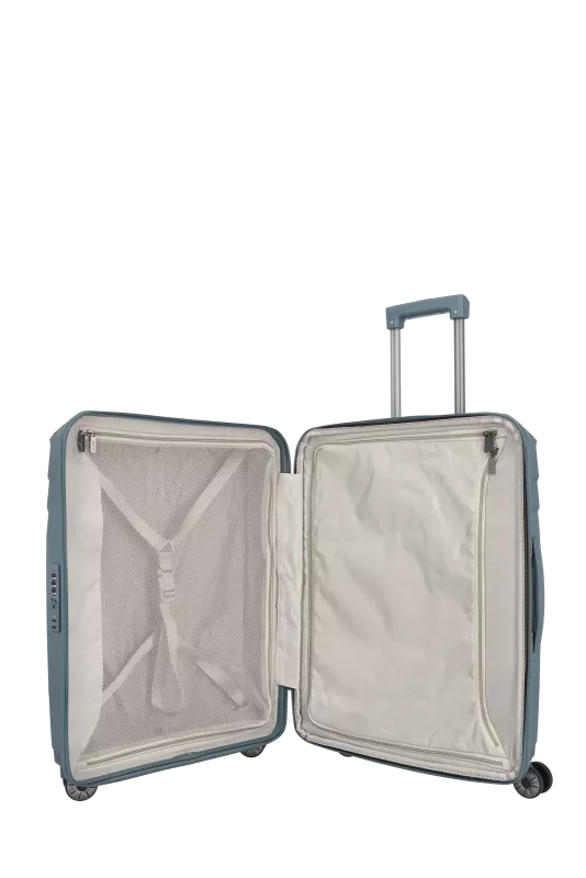 Travelite Elvaa Mellanstor Resväska 66cm - Blå/grå - Travels And Bags