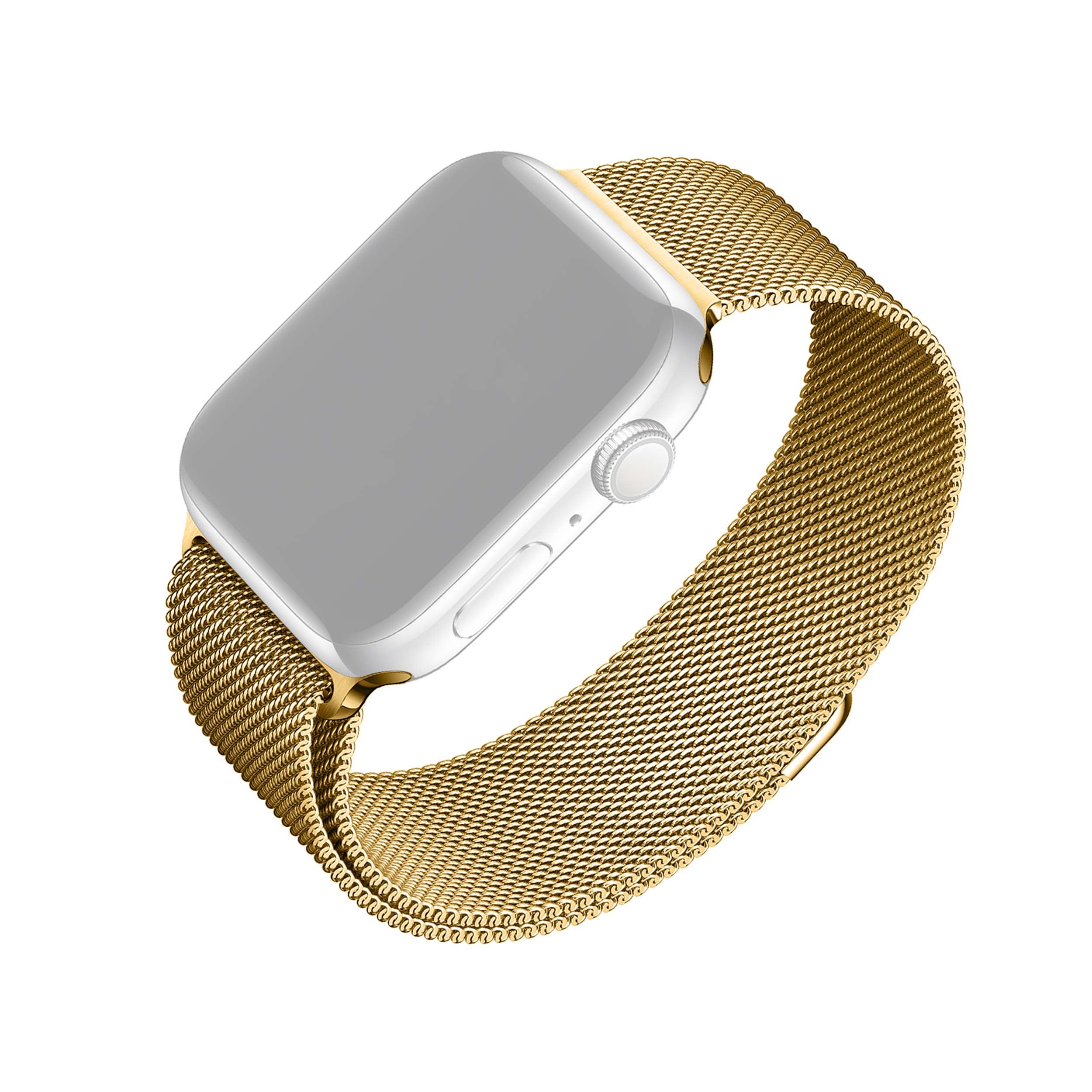 FIXED Mesh metallrem för Apple Watch 38/40/41mm Guld - Travels And Bags