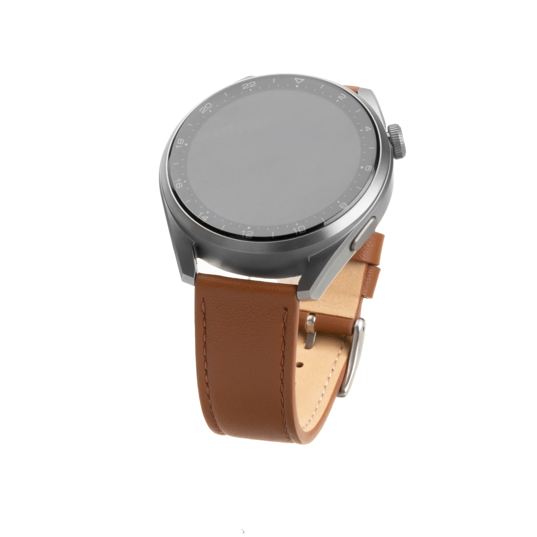 FIXED Äkta läderrem för Smartwatch Universal 20 mm Brun - Travels And Bags