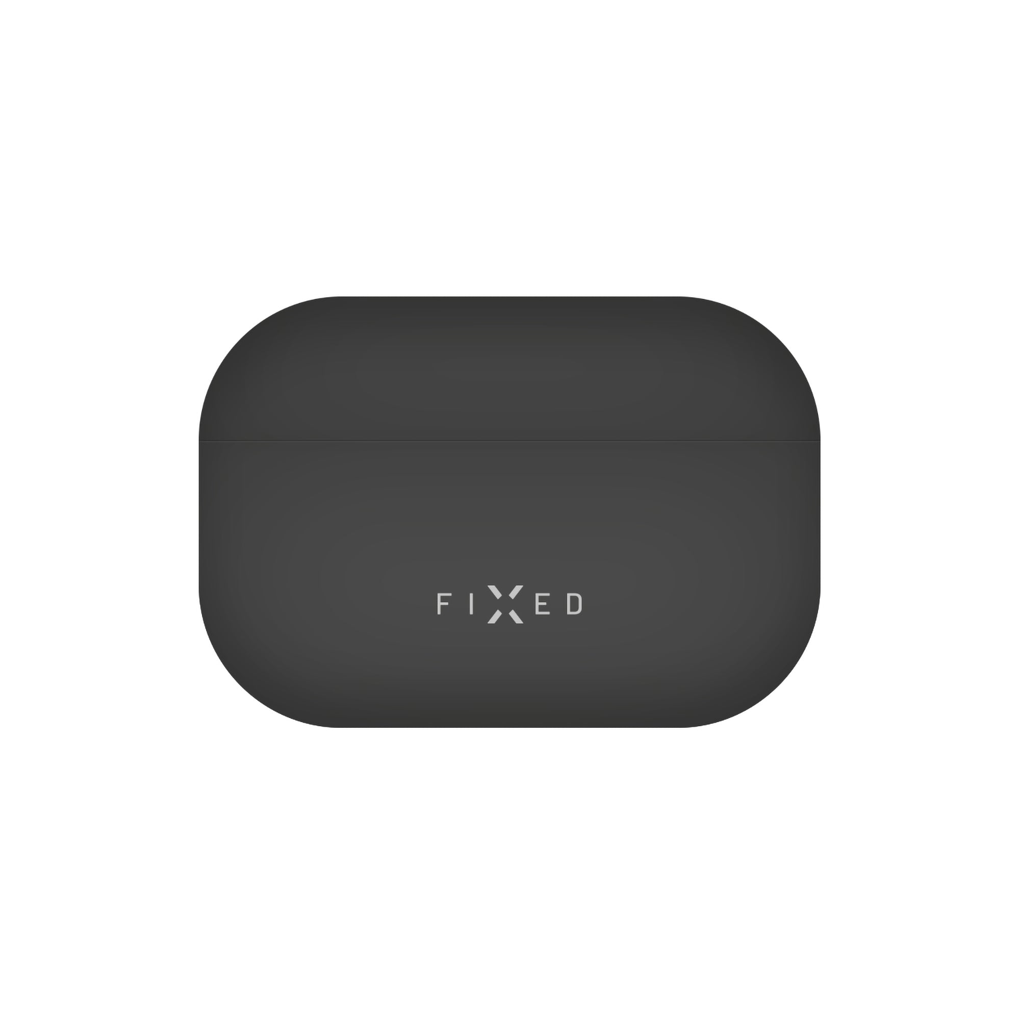 FIXED Silky Silikonfodral för Apple AirPods Pro 2 Svart