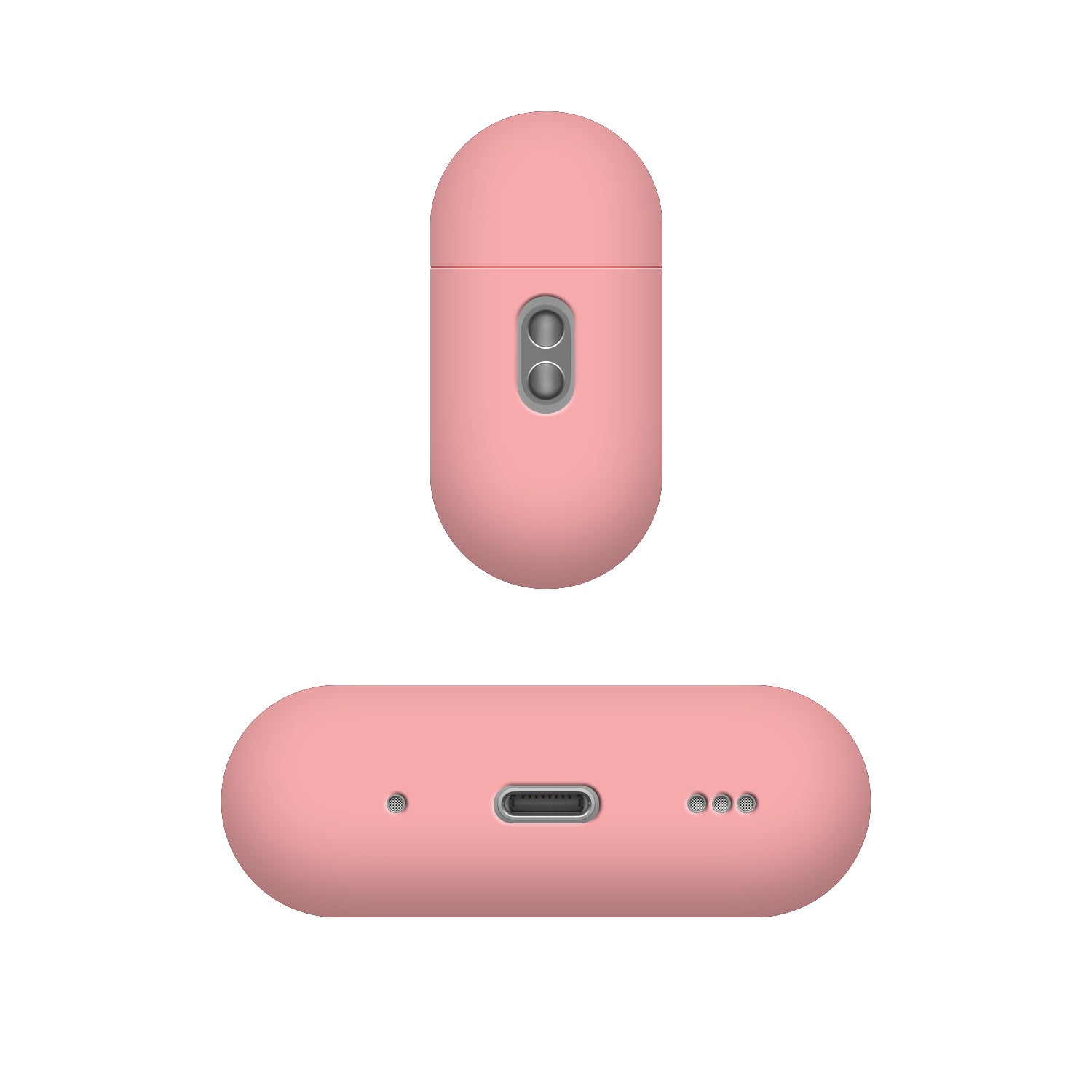 FIXED Silky Silikonfodral för Apple AirPods Pro 2 Rosa