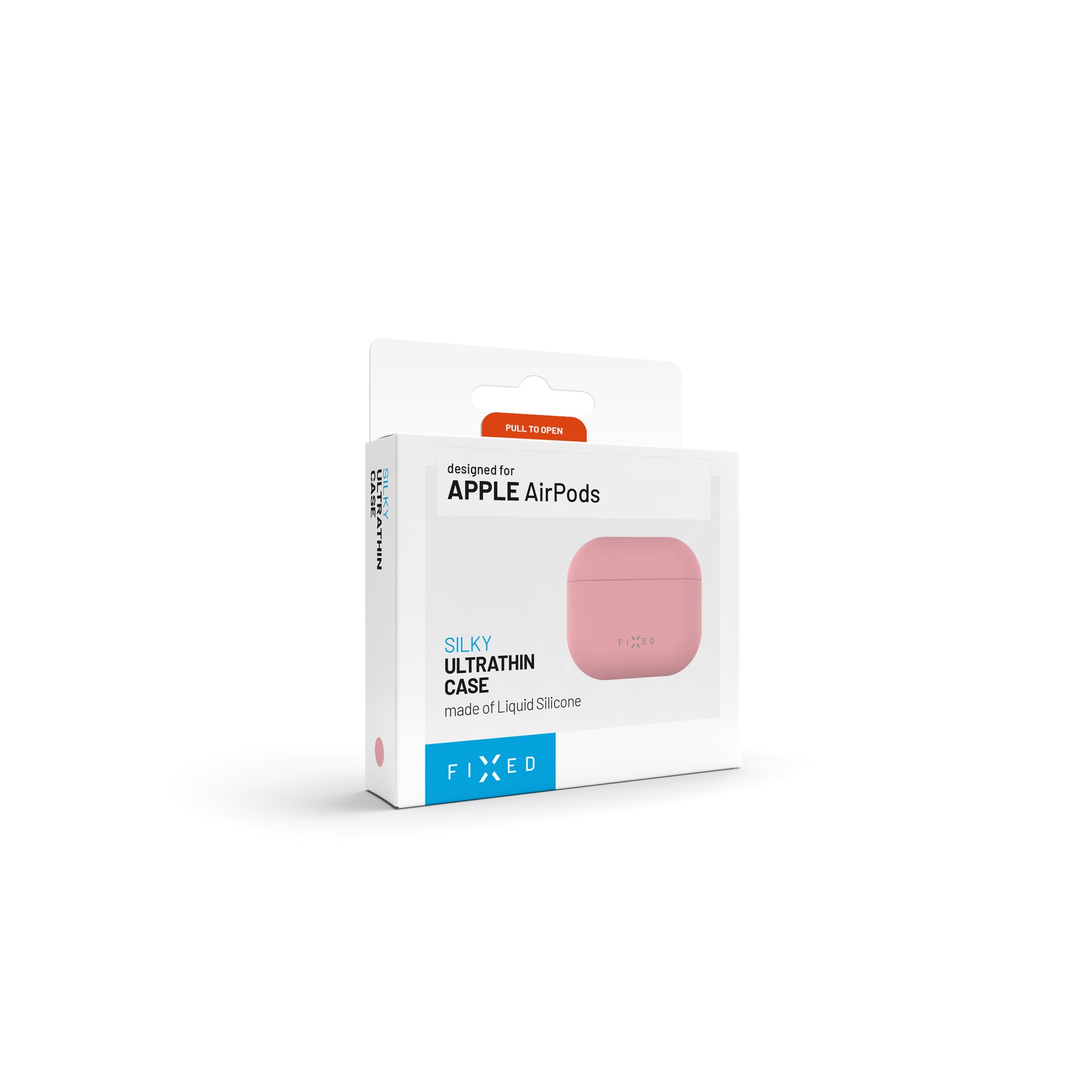 FIXED Silky Silikonfodral för Apple AirPods Pro 2 Rosa