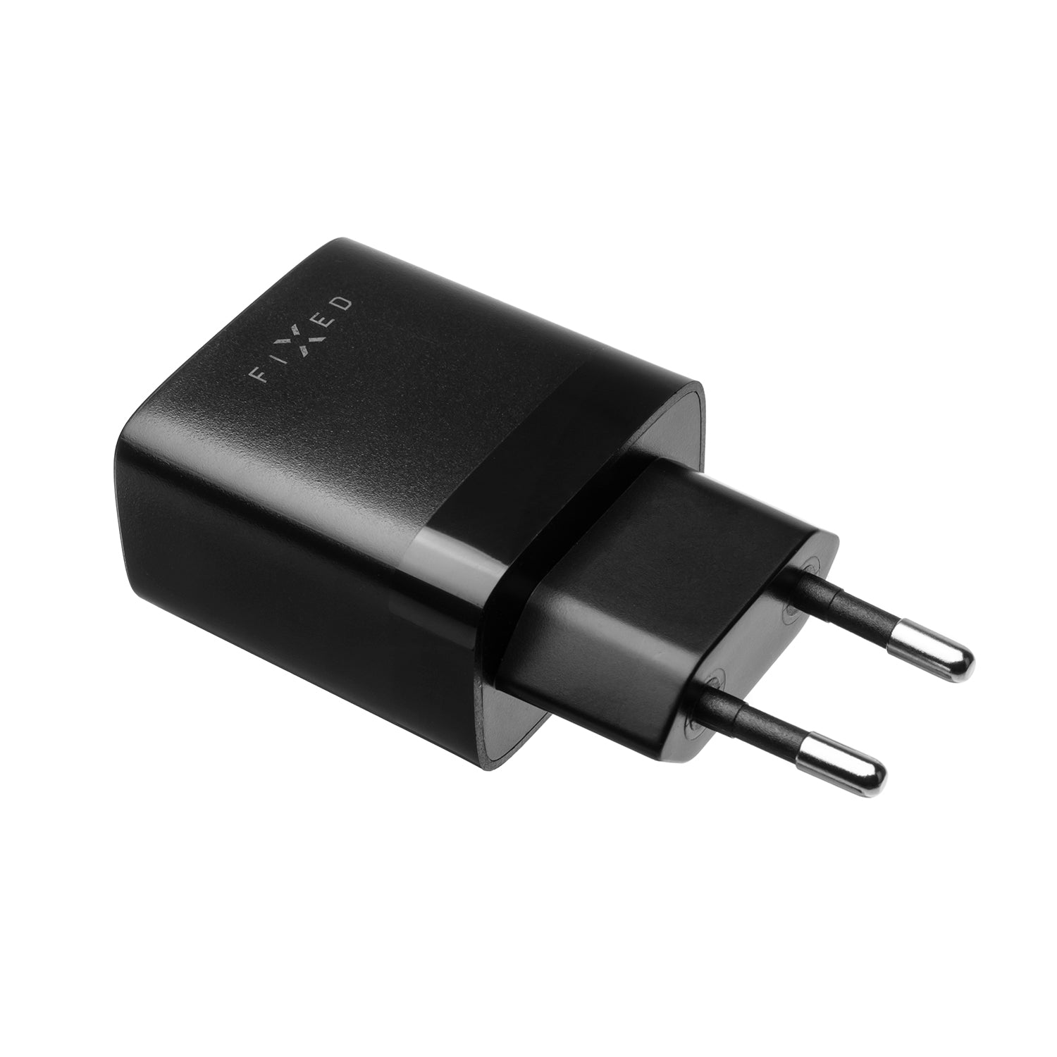 FIXED Hemladdare 2x USB-A 17W/USB-C kabel 1m Svart - Travels And Bags