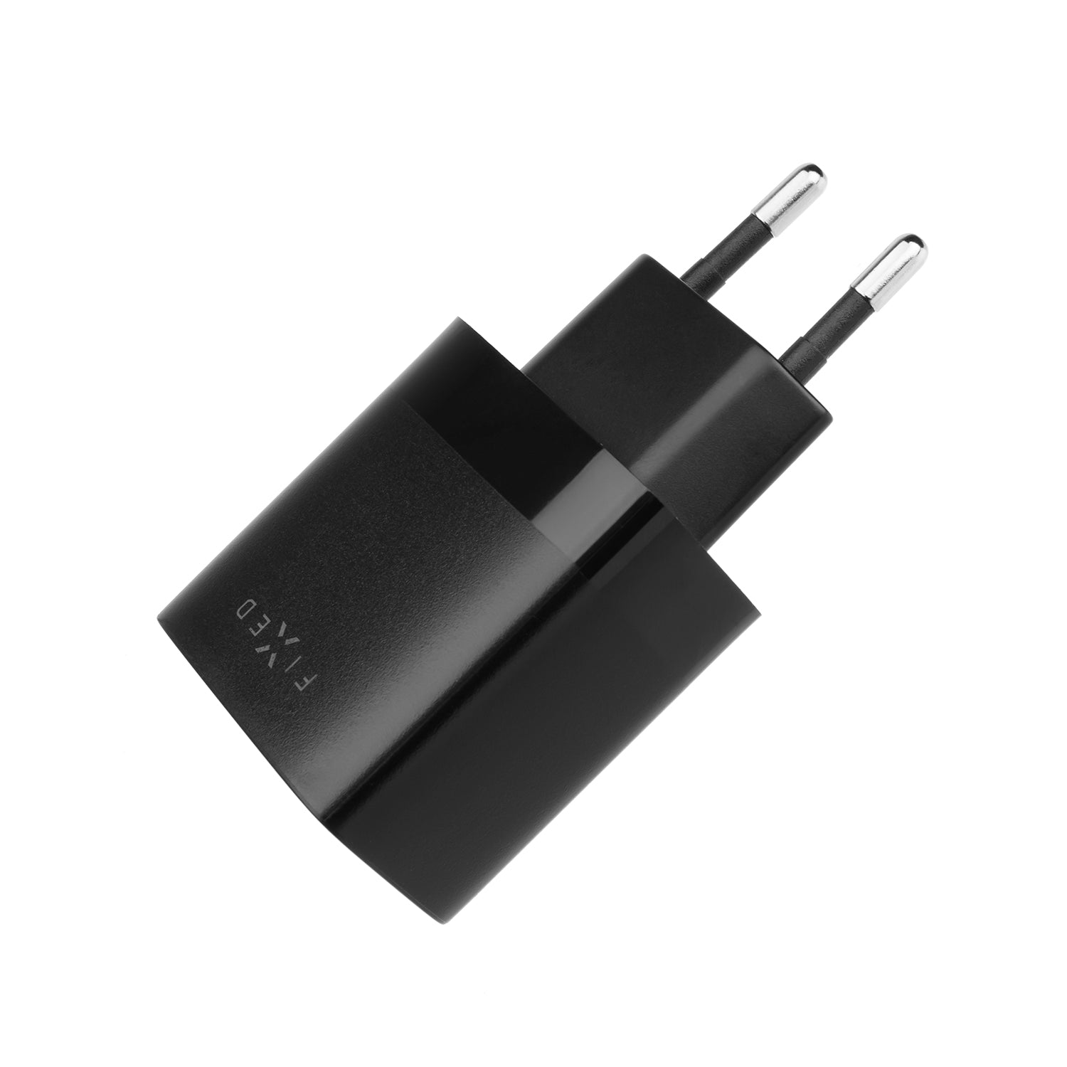FIXED Hemladdare 2x USB-A 17W/USB-C kabel 1m Svart - Travels And Bags