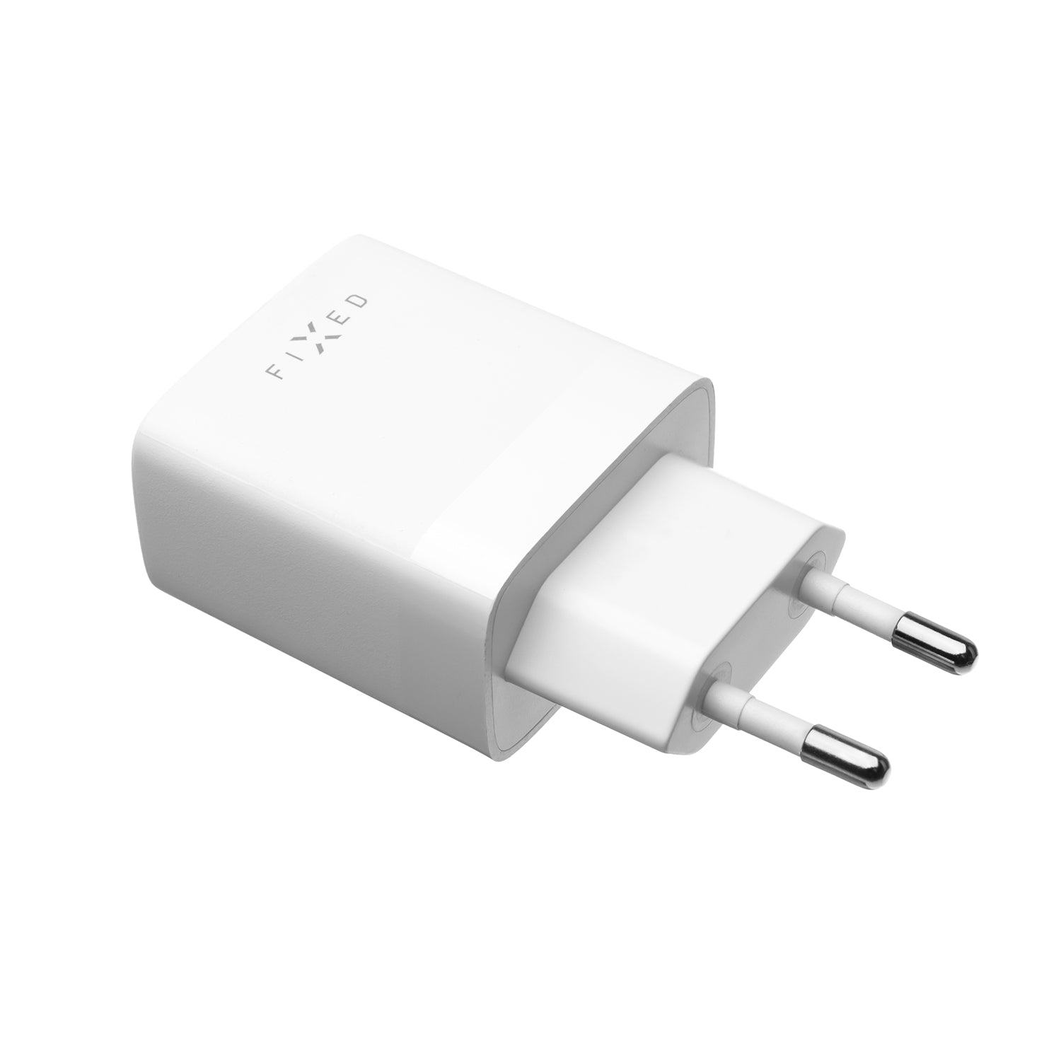 FIXED Hemladdare 2x USB-A 17W/USB-C kabel 1m Vit - Travels And Bags