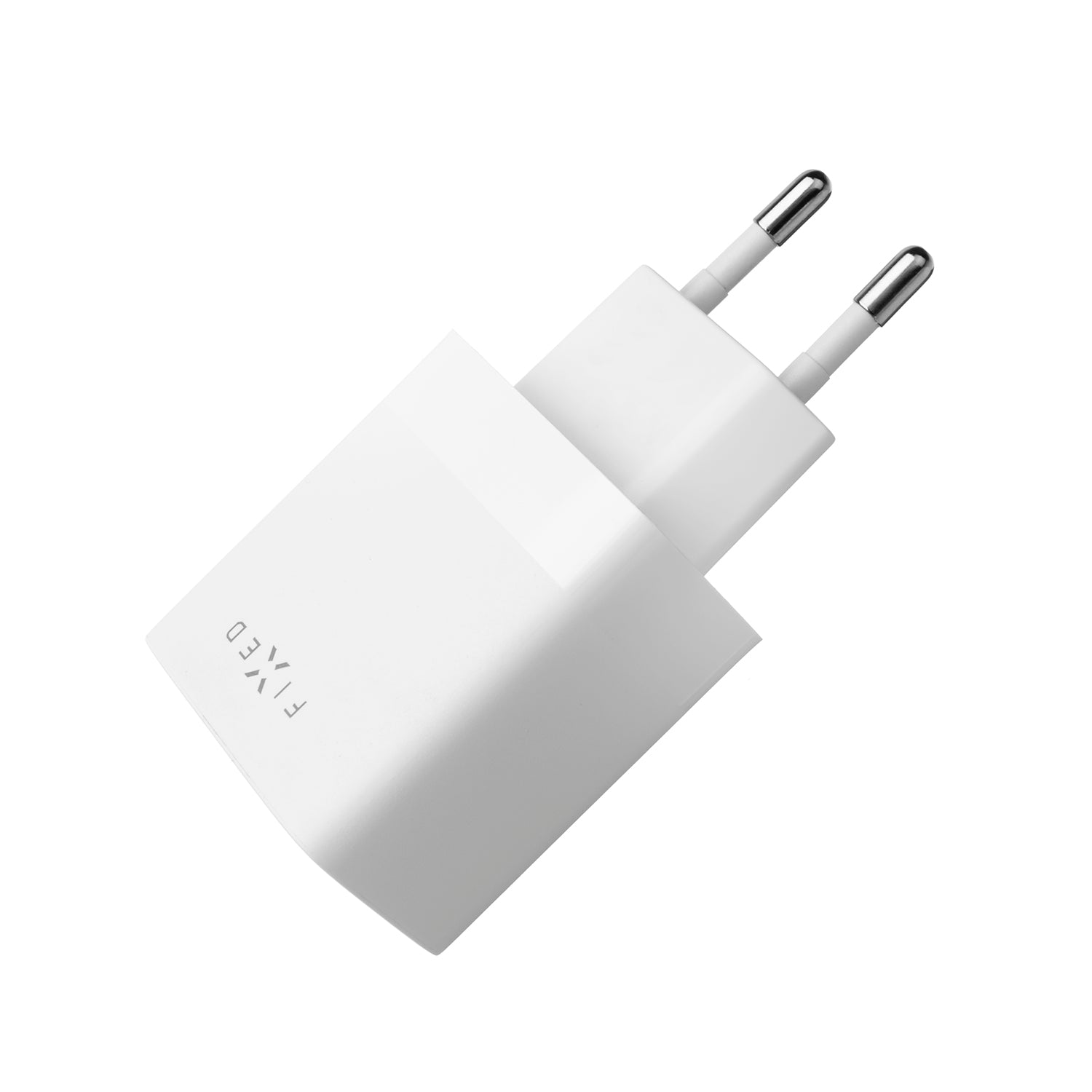FIXED Hemladdare 2x USB-A 17W/USB-C kabel 1m Vit - Travels And Bags