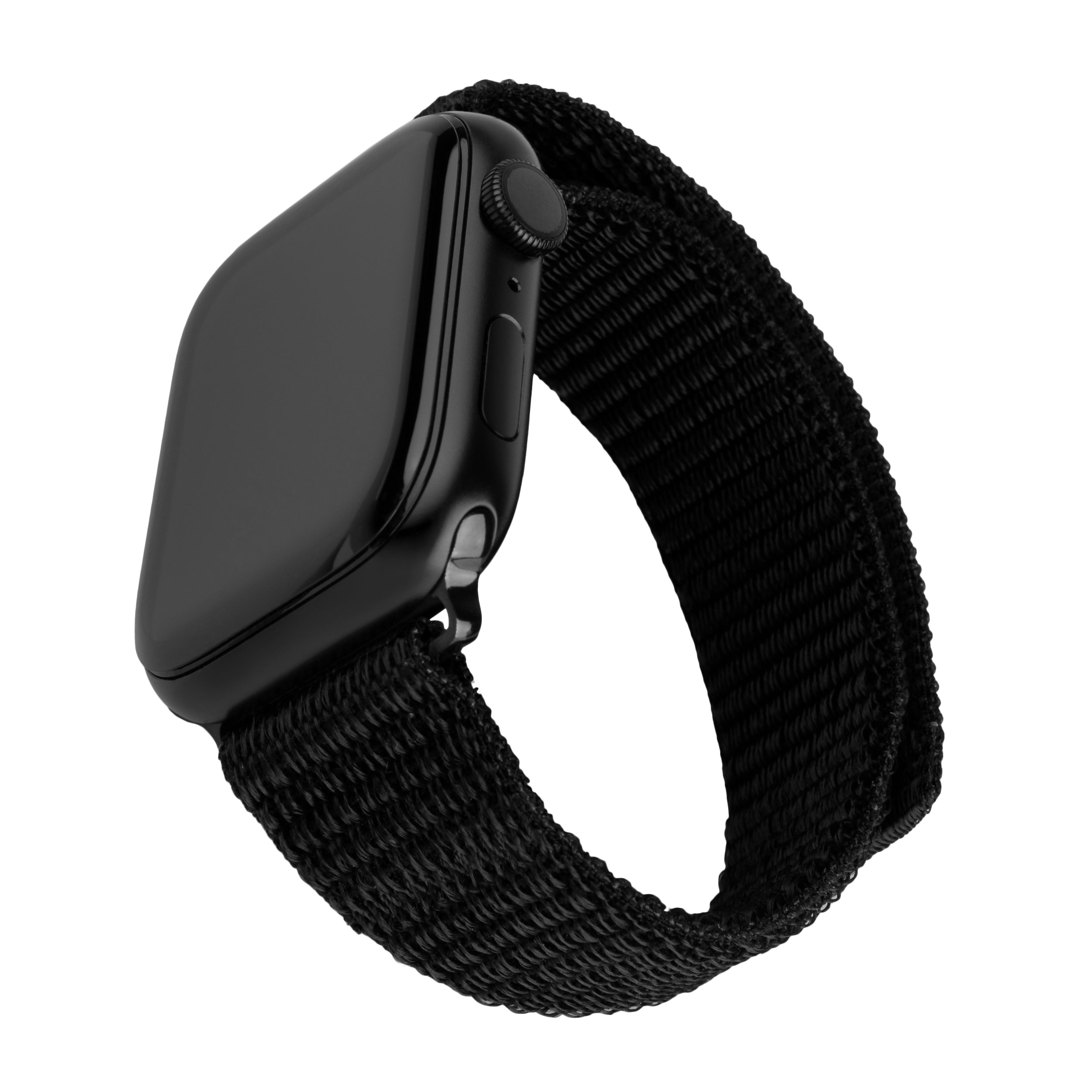 FIXED Nylonrem för Apple Watch 42/44/45mm Svart - Travels And Bags