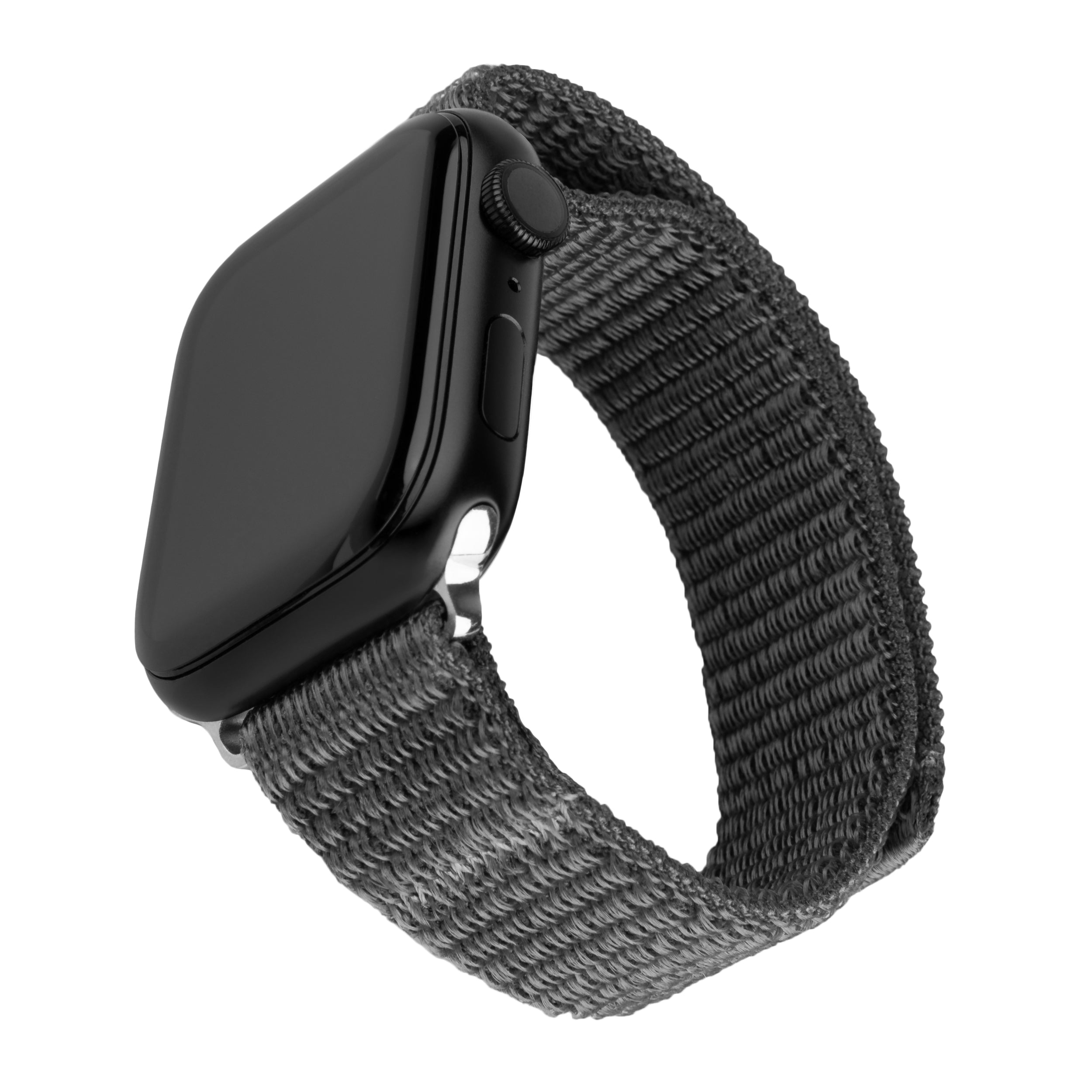 FIXED Nylonrem för Apple Watch 38/40/41mm Mörkgrå - Travels And Bags