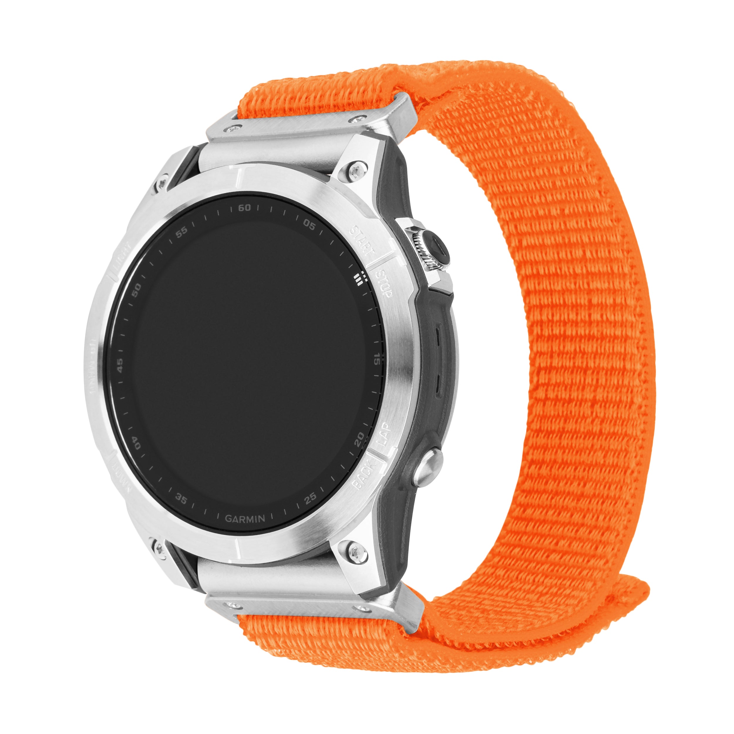 FIXED Nylonrem för Garmin QuickFit 26mm Orange - Travels And Bags