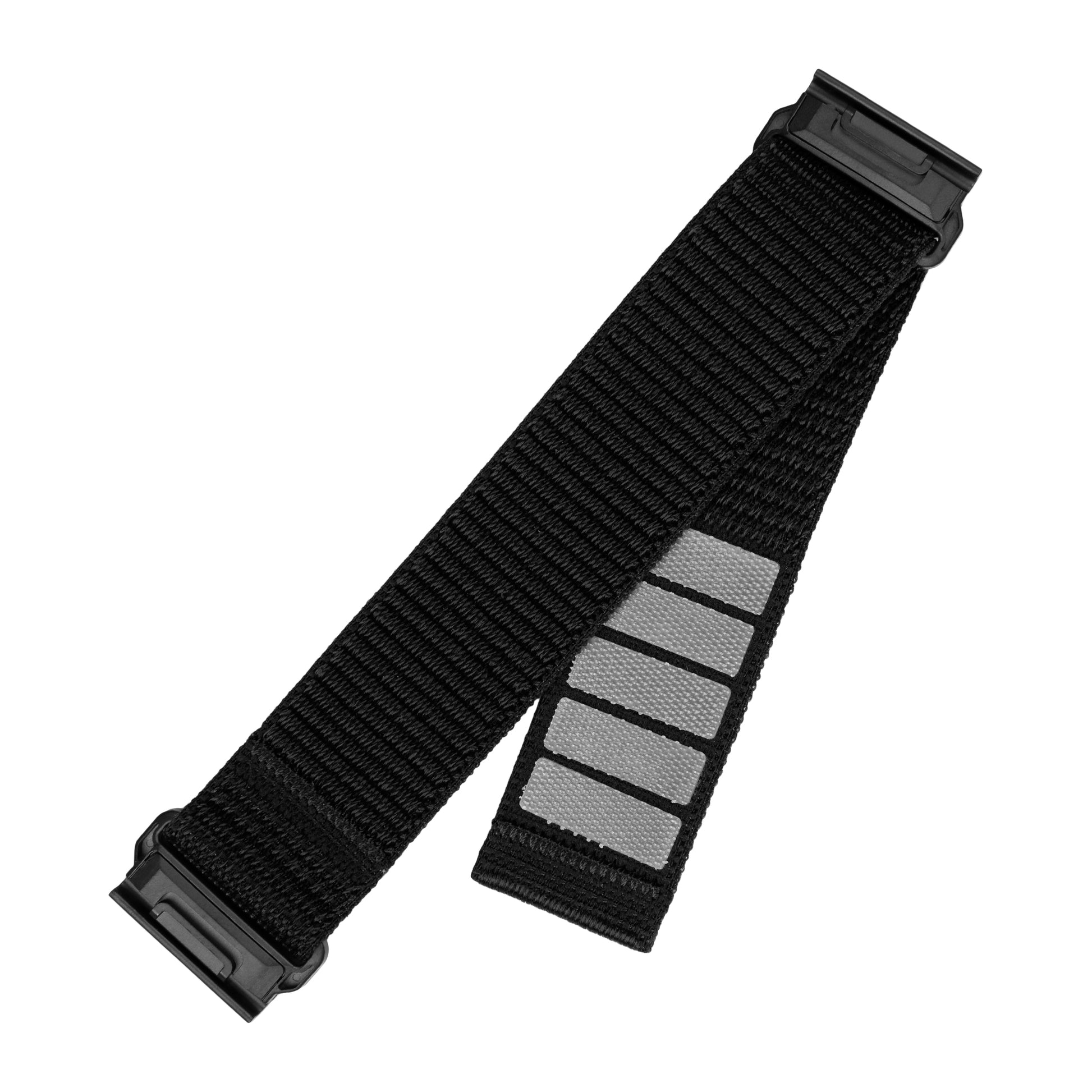 FIXED Nylonrem för Garmin QuickFit 22 mm Svart - Travels And Bags