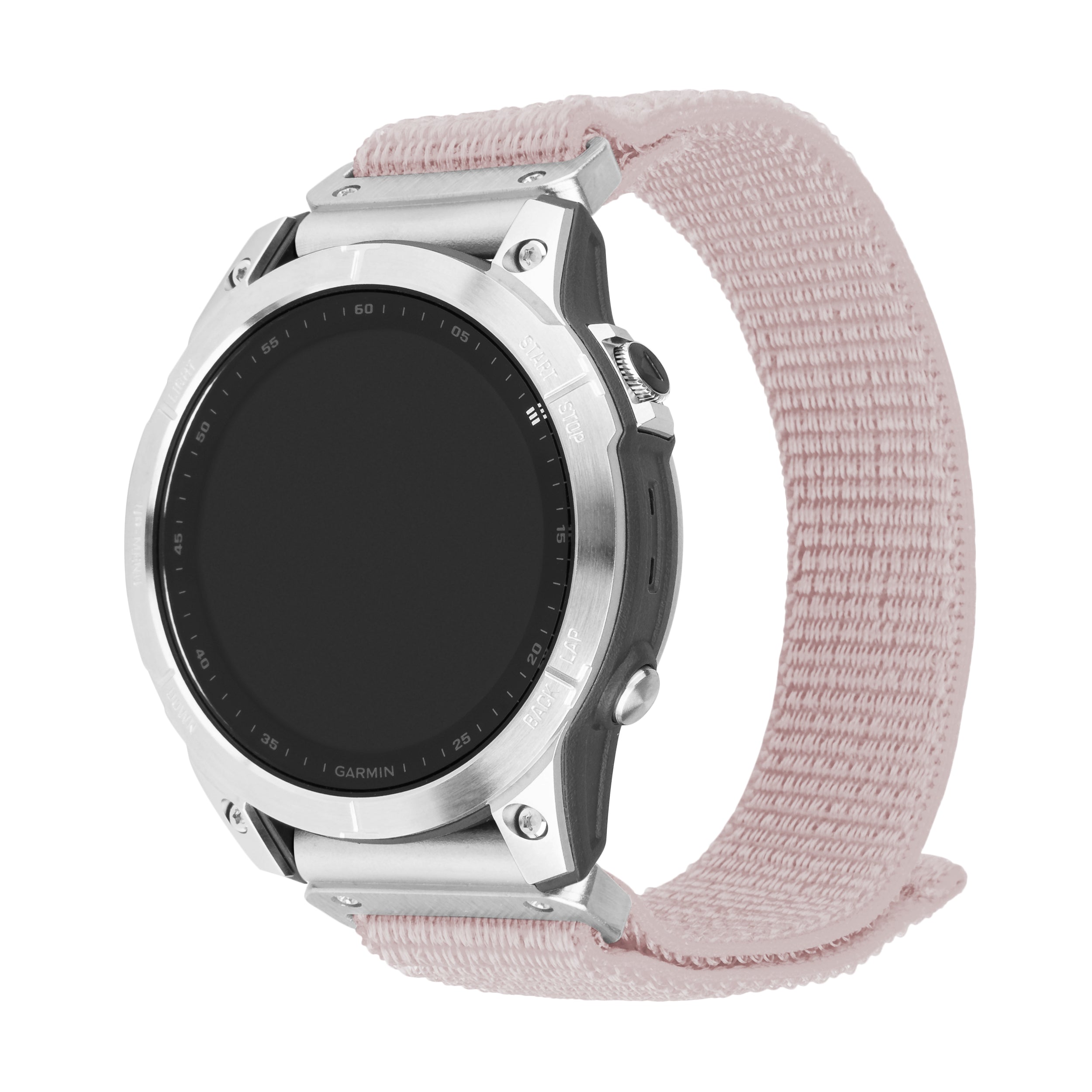 FIXED Nylonrem Garmin QuickFit 22 mm Rosa Guld - Travels And Bags