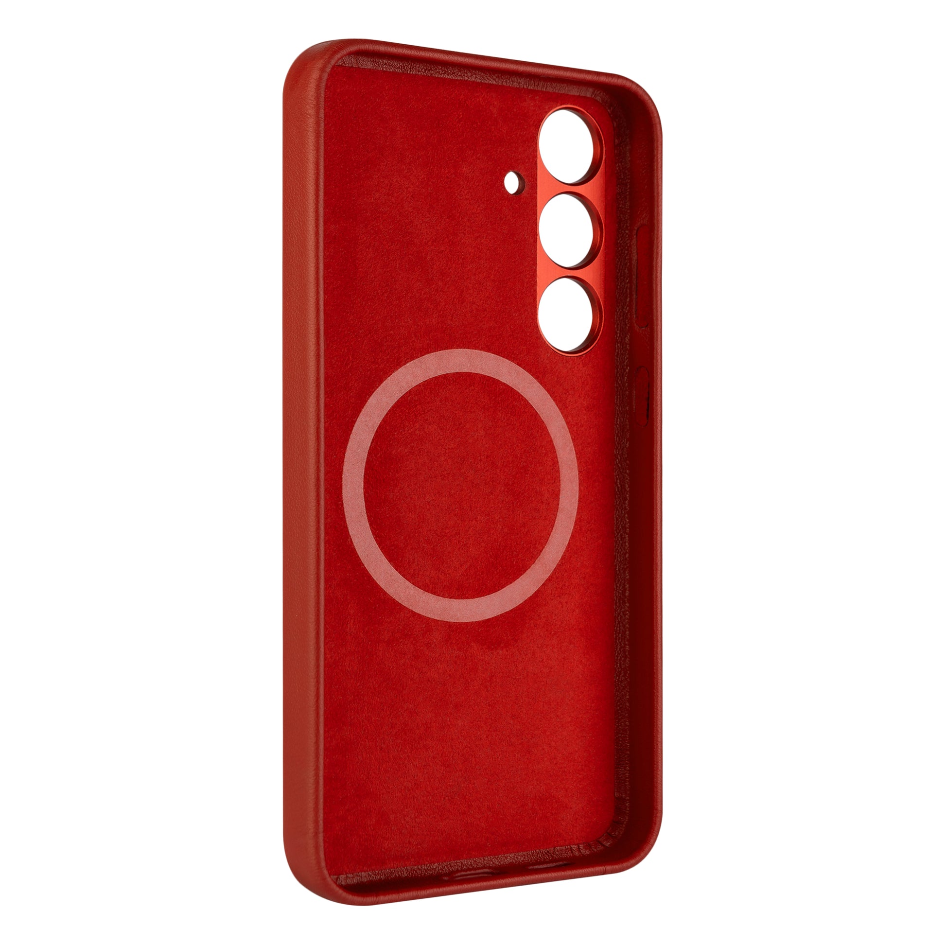 FIXED MagLeather Telefonskal Galaxy S24 5G Röd - Travels And Bags