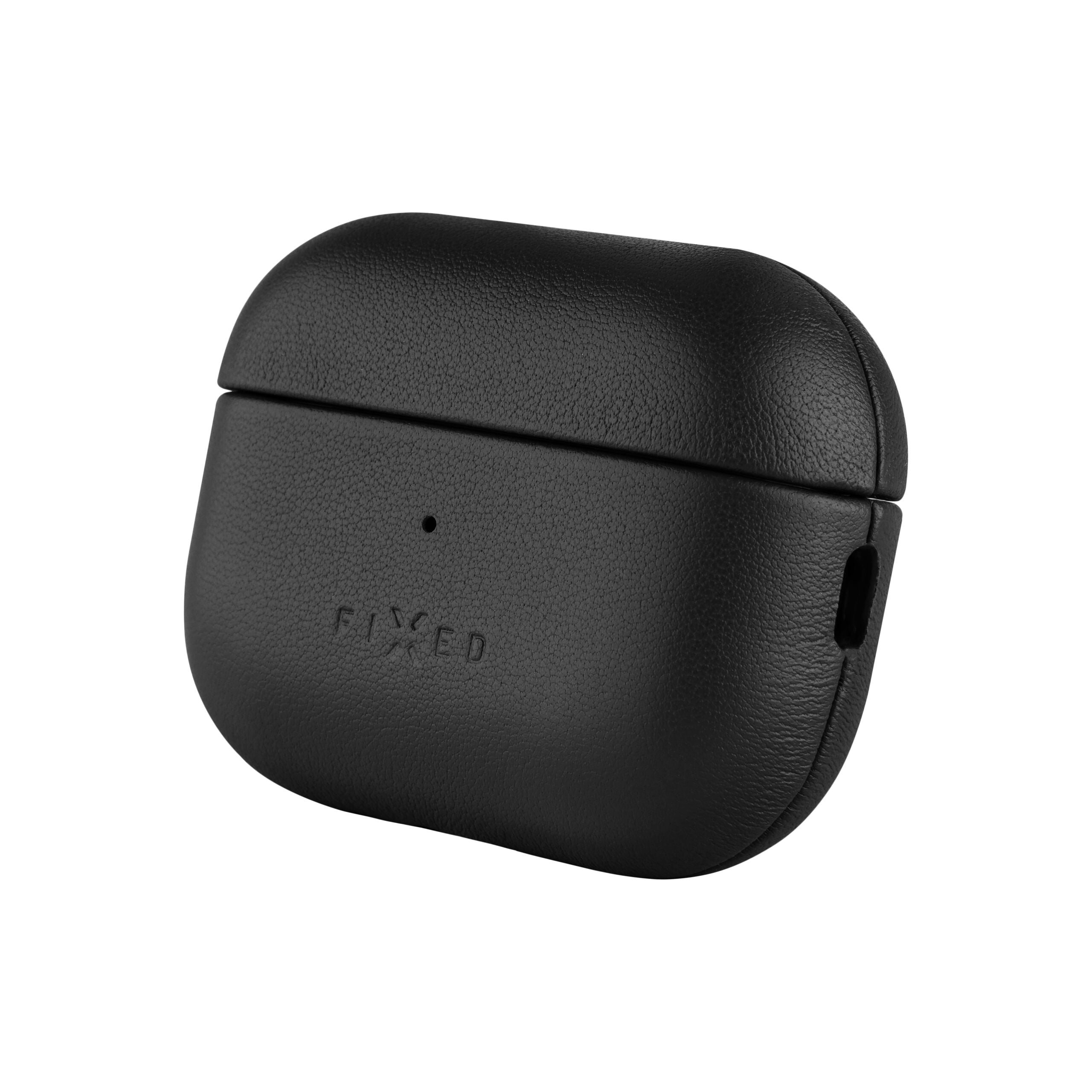 FIXED Äkta läderfodral för Airpods Pro 2 Svart