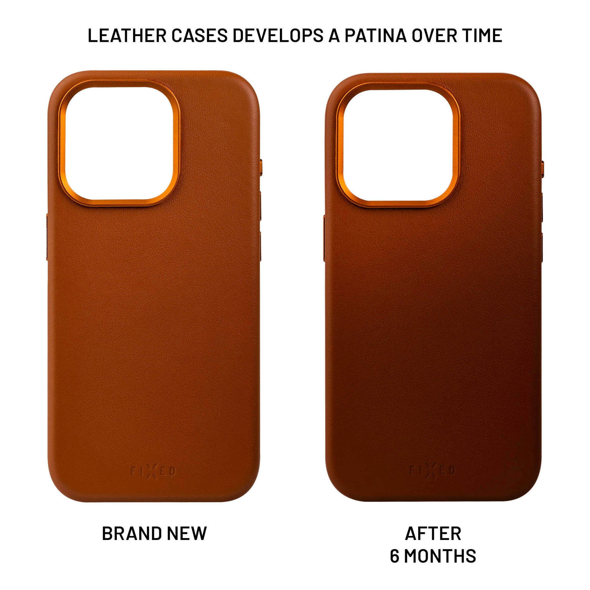 FIXED MagLeather Telefonskal iPhone 16 Brun - Travels And Bags