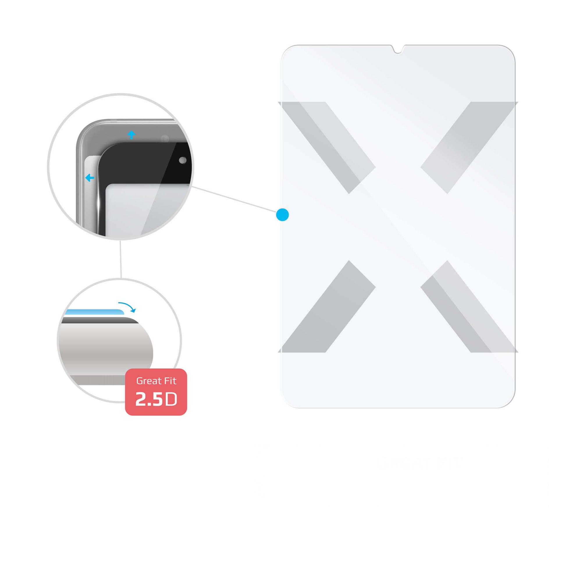 FIXED Härdat Skyddsglas 9H Apple iPad mini 8.3" 2024 - Travels And Bags