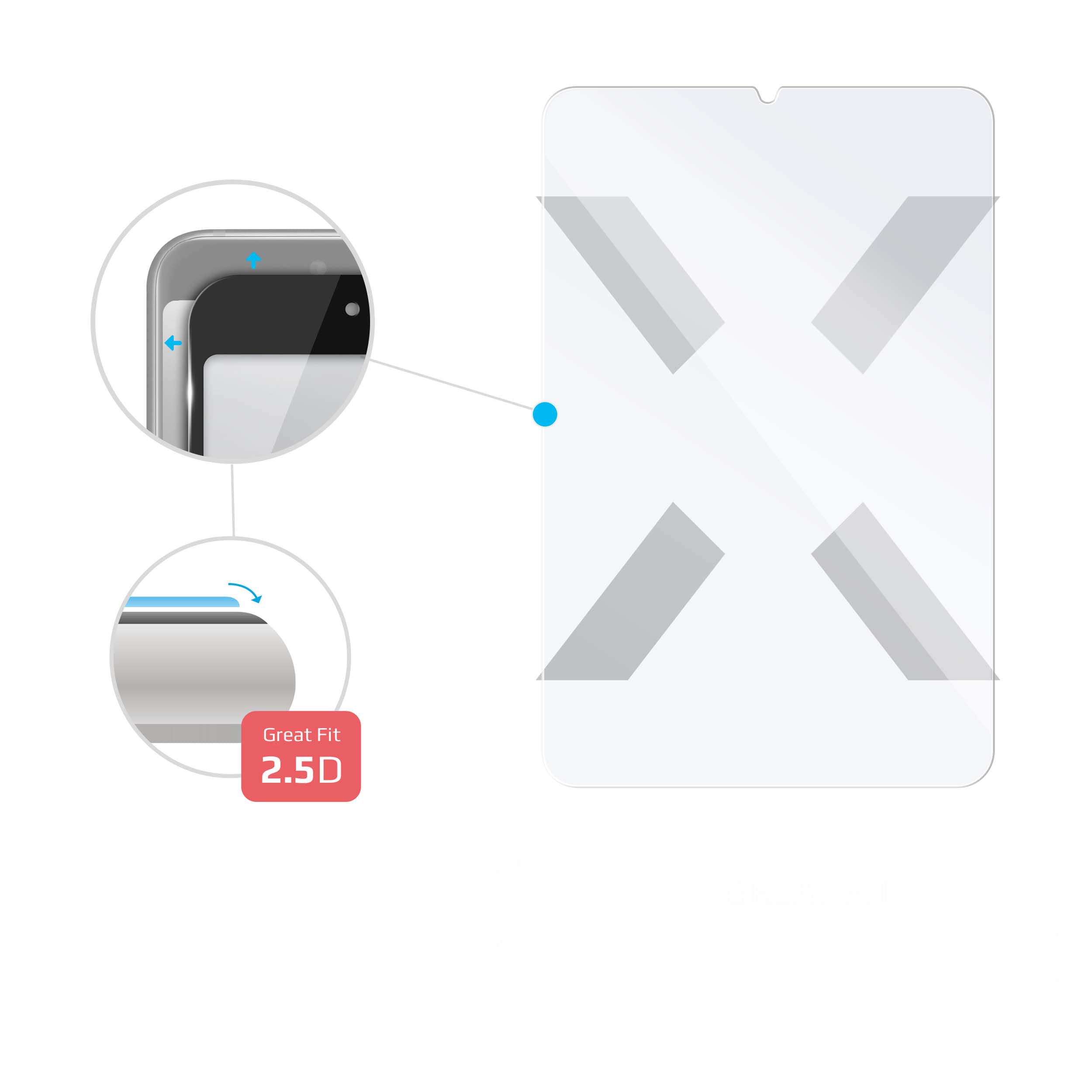 FIXED Härdat Skyddsglas 9H Apple iPad mini 8.3" 2024 - Travels And Bags