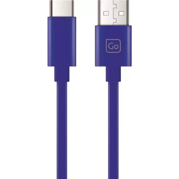 Go Travel USB-C Connector Kabel 2M - Blå - Travels And Bags