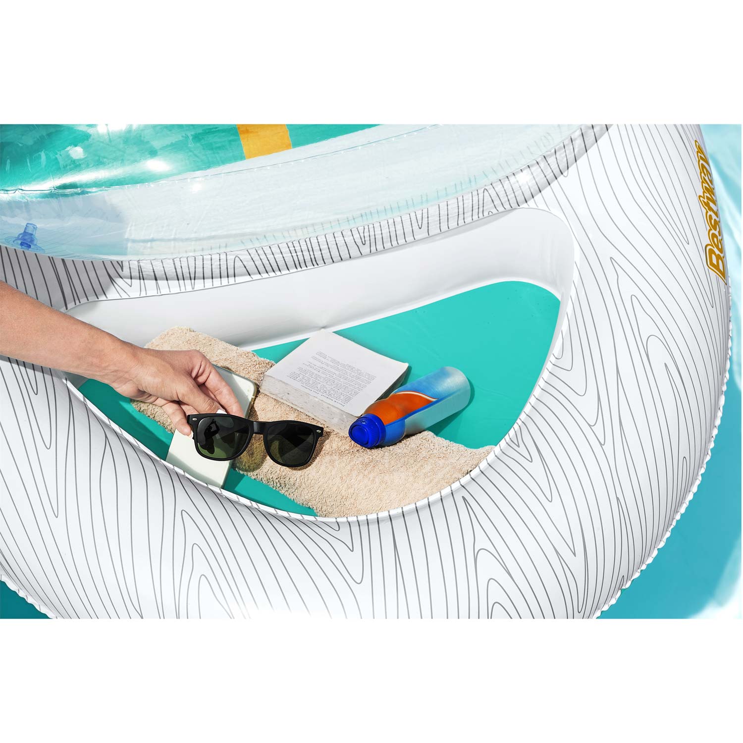 Bestway Luftmadrass Vacation Yacht 216 x 117cm