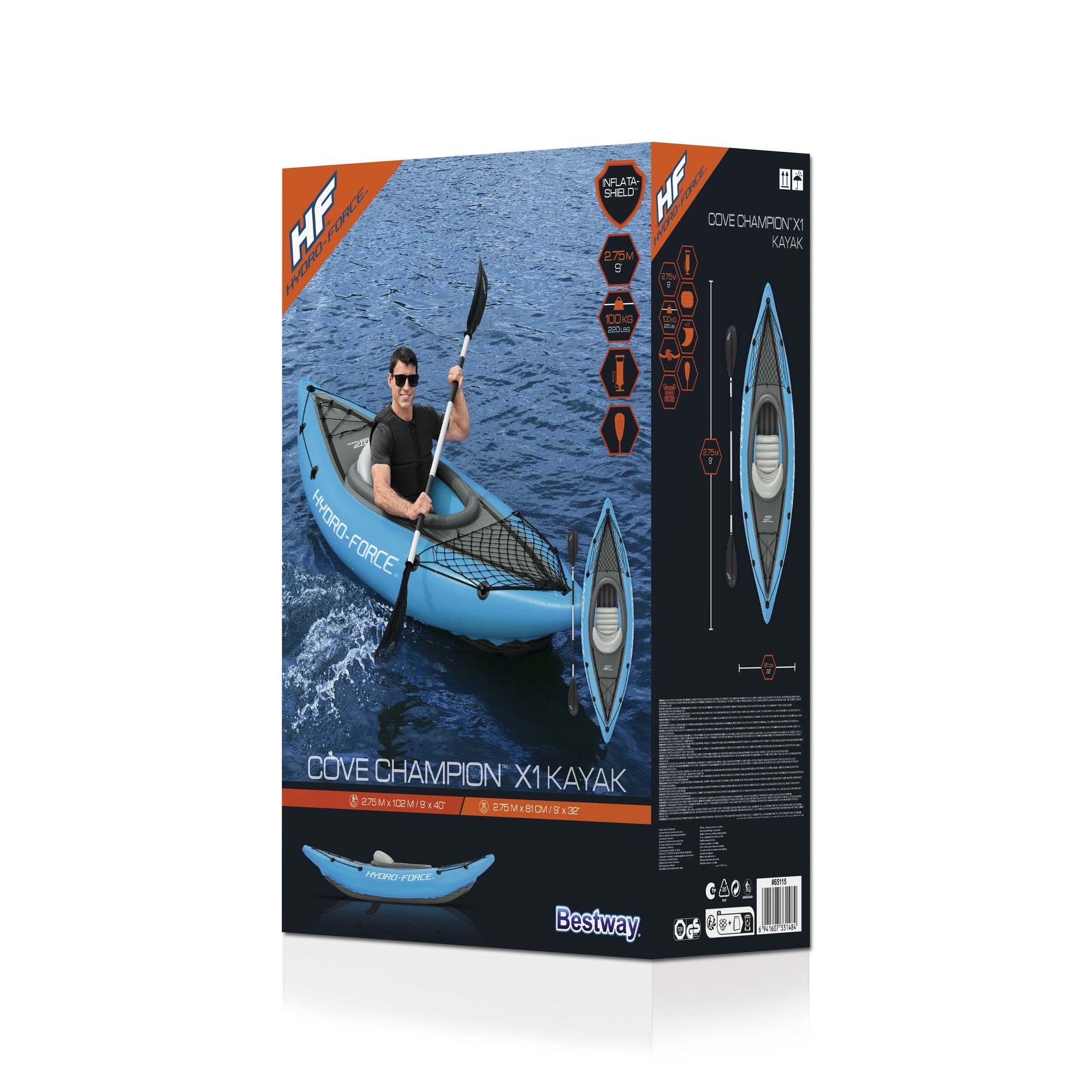 Bestway Cove Champion X1 Kajak 275 x 81cm