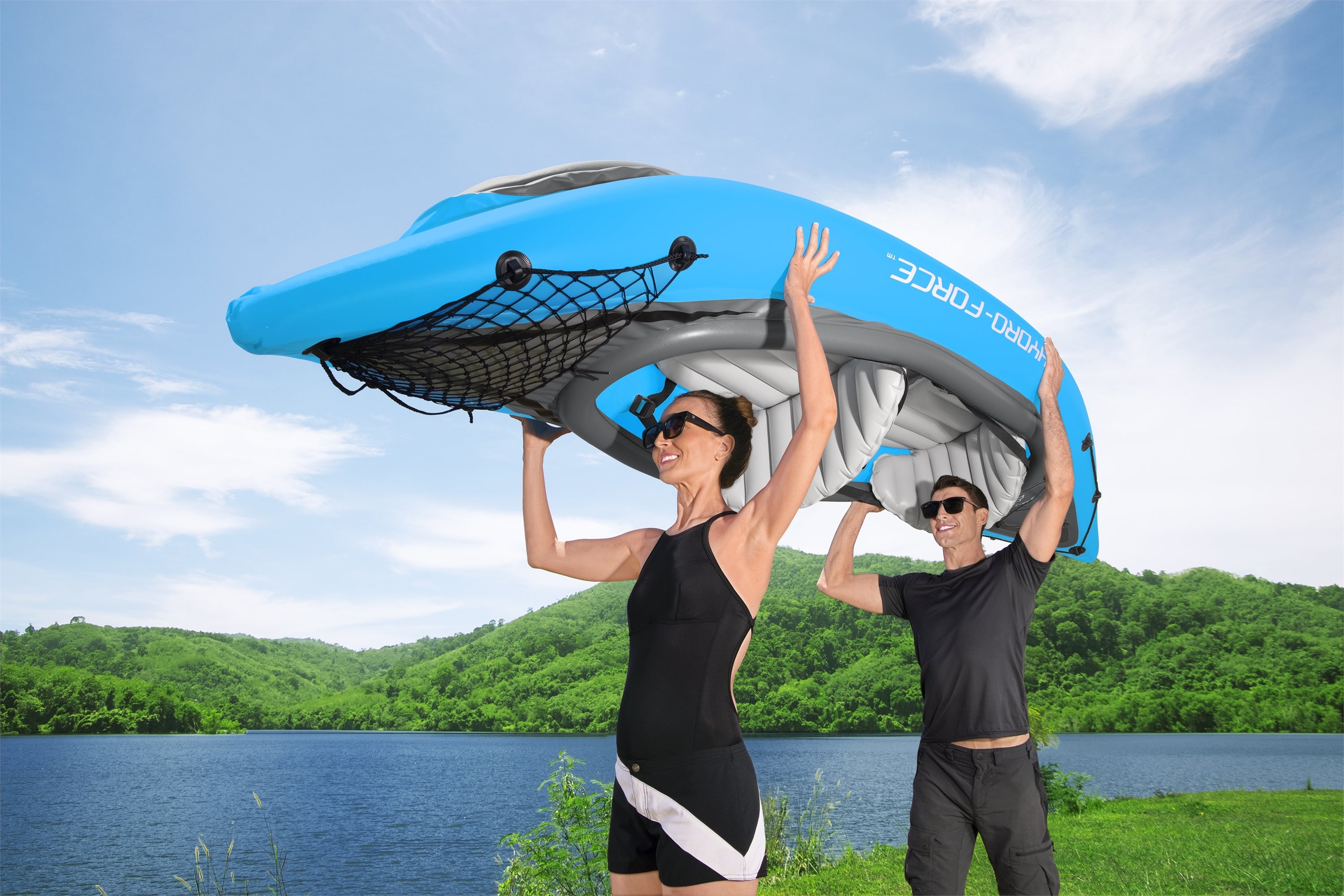 Bestway - Hydro Force Cove Champion X2 Kajak 331 x 88cm - Travels And Bags