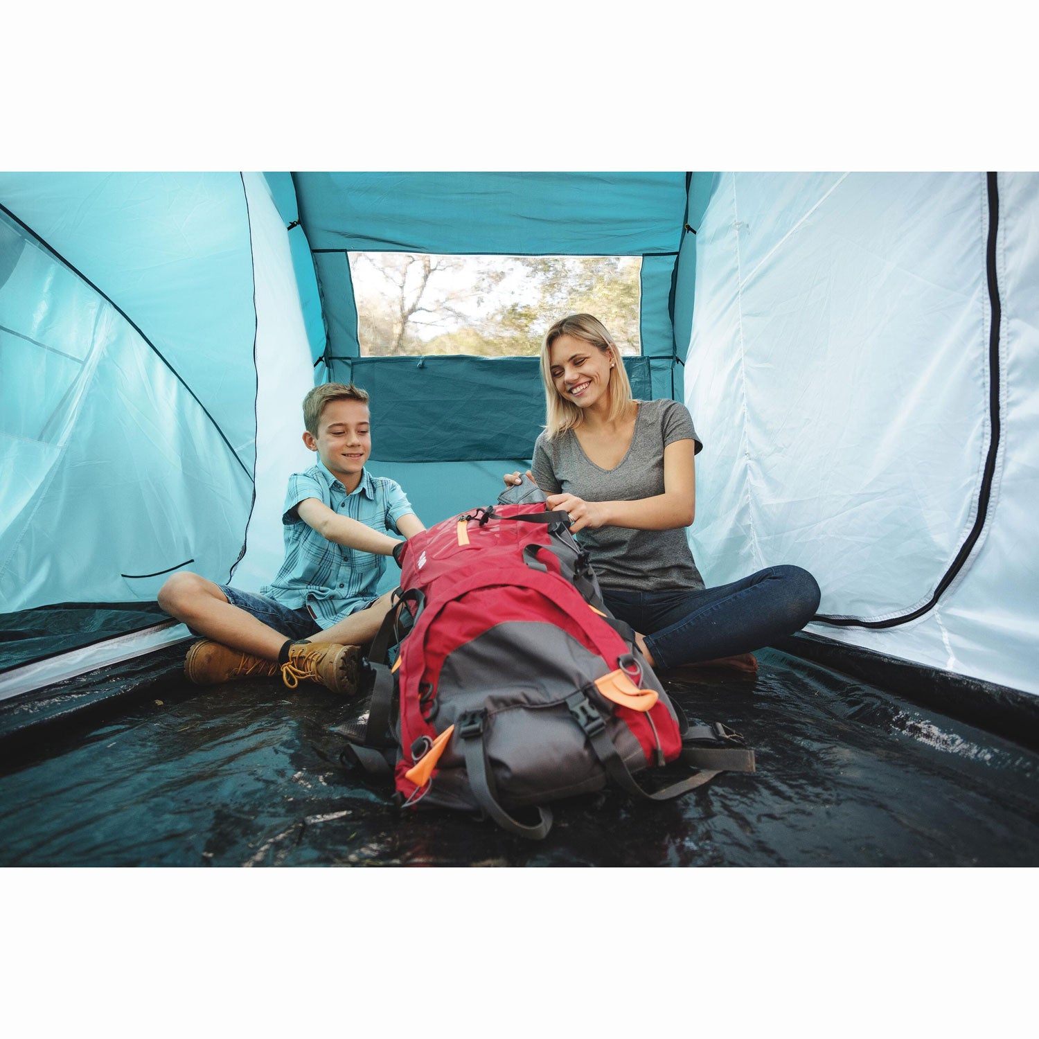 Bestway - Familjetält 4man 4.60m x 2.30m x 1.85m - Travels And Bags