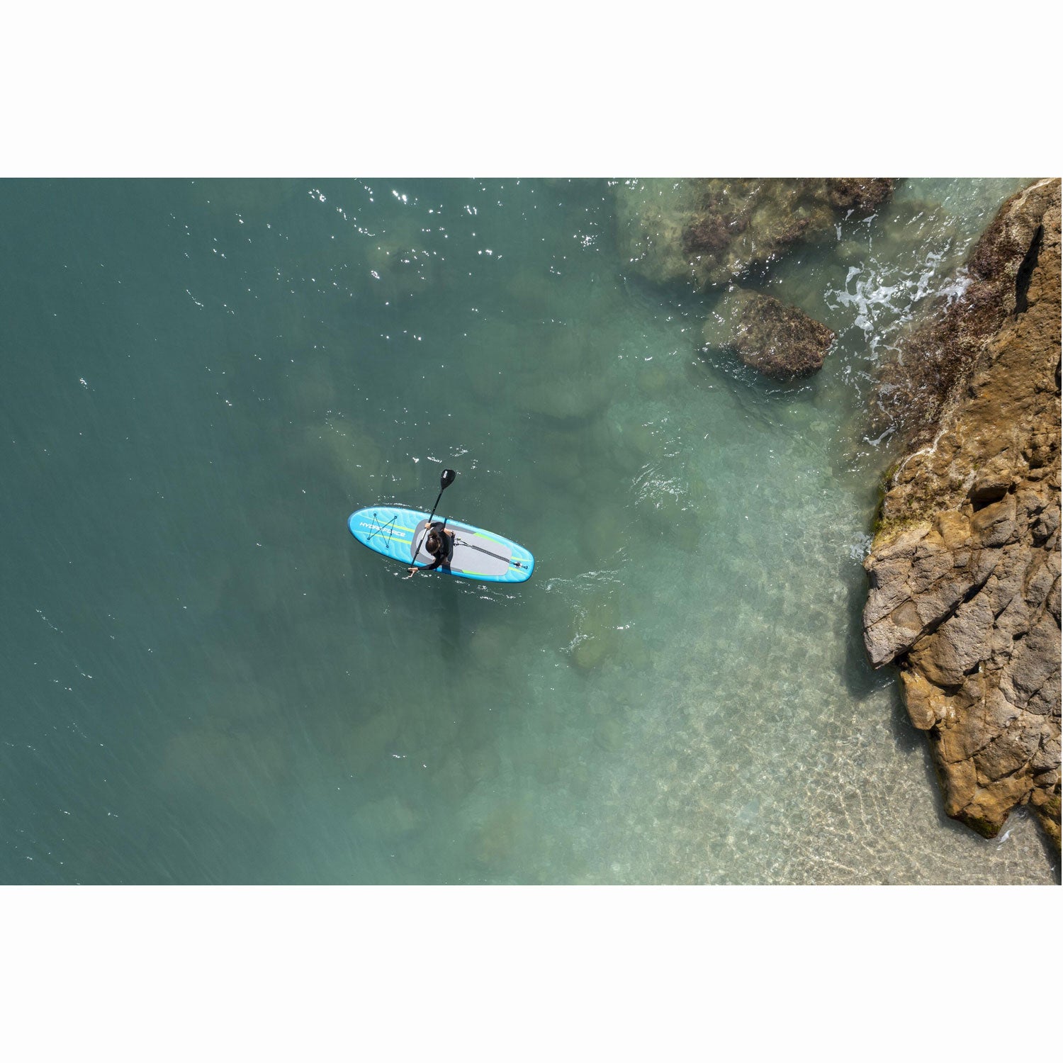 Bestway - Aqua Journey Stand-Up Paddleboard Set 2.74m x 76cm x 12cm - Travels And Bags