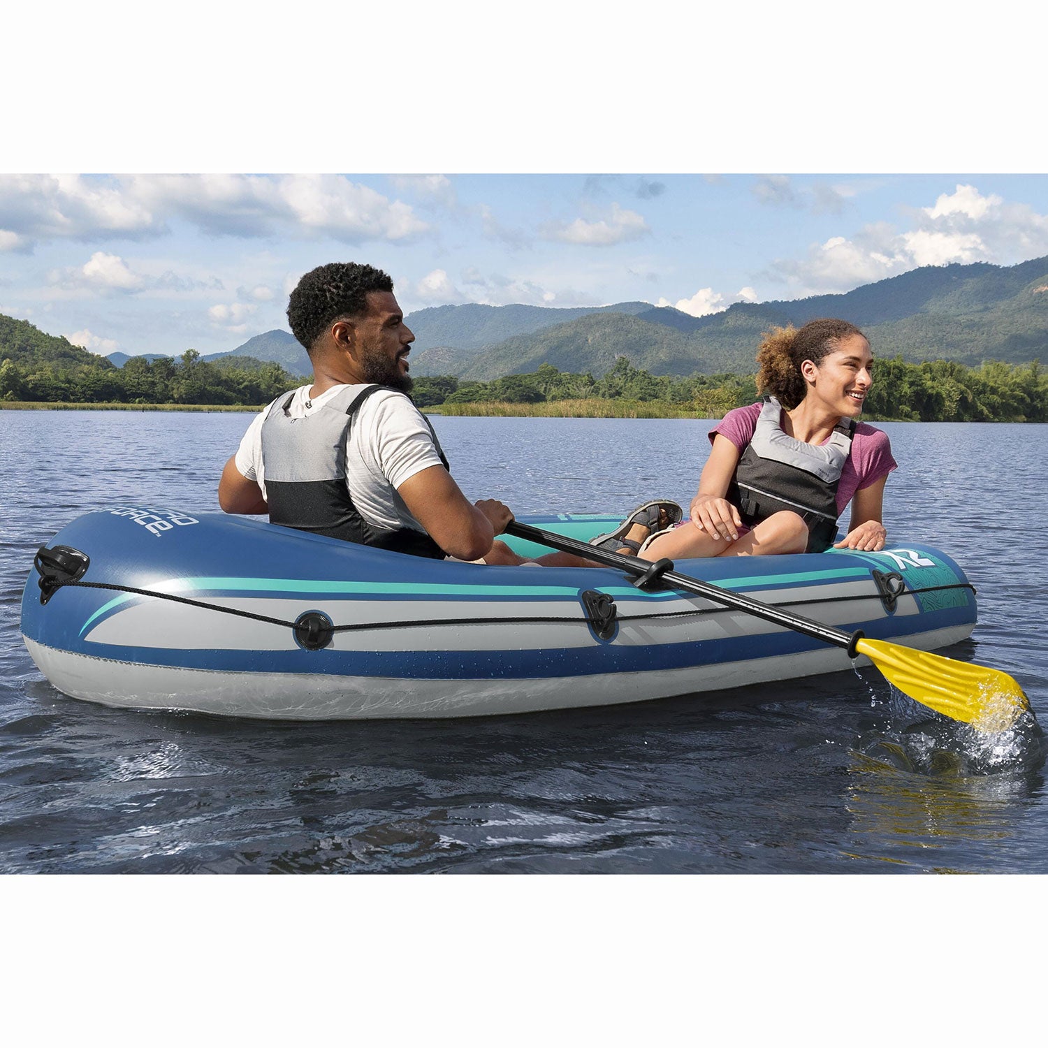 Bestway - Trek X2 Gummibåt 2.32mx1.18m - Travels And Bags