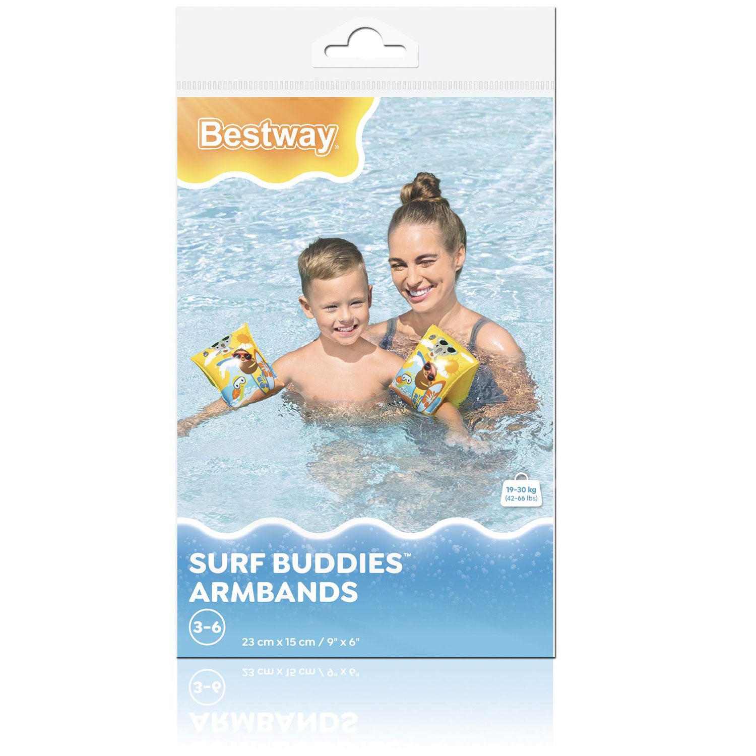 Bestway - Surf Buddies Armpuffar 23cm x 15cm - Travels And Bags