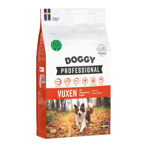 Doggy Professional Vuxen Torrfoder för hund 12kg