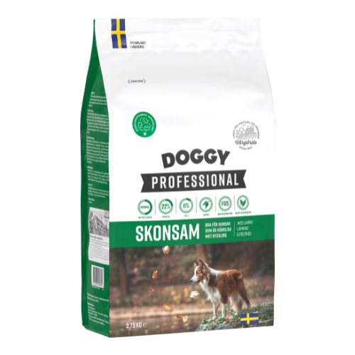 Doggy Professional Skonsam Hundfoder 3,75kg
