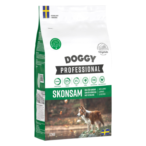 Doggy Professional Skonsam Hundfoder 12kg