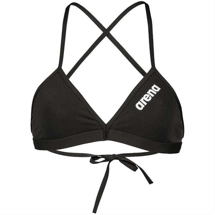 Arena Damlag Simtop Tie Rygg Solid, Svart