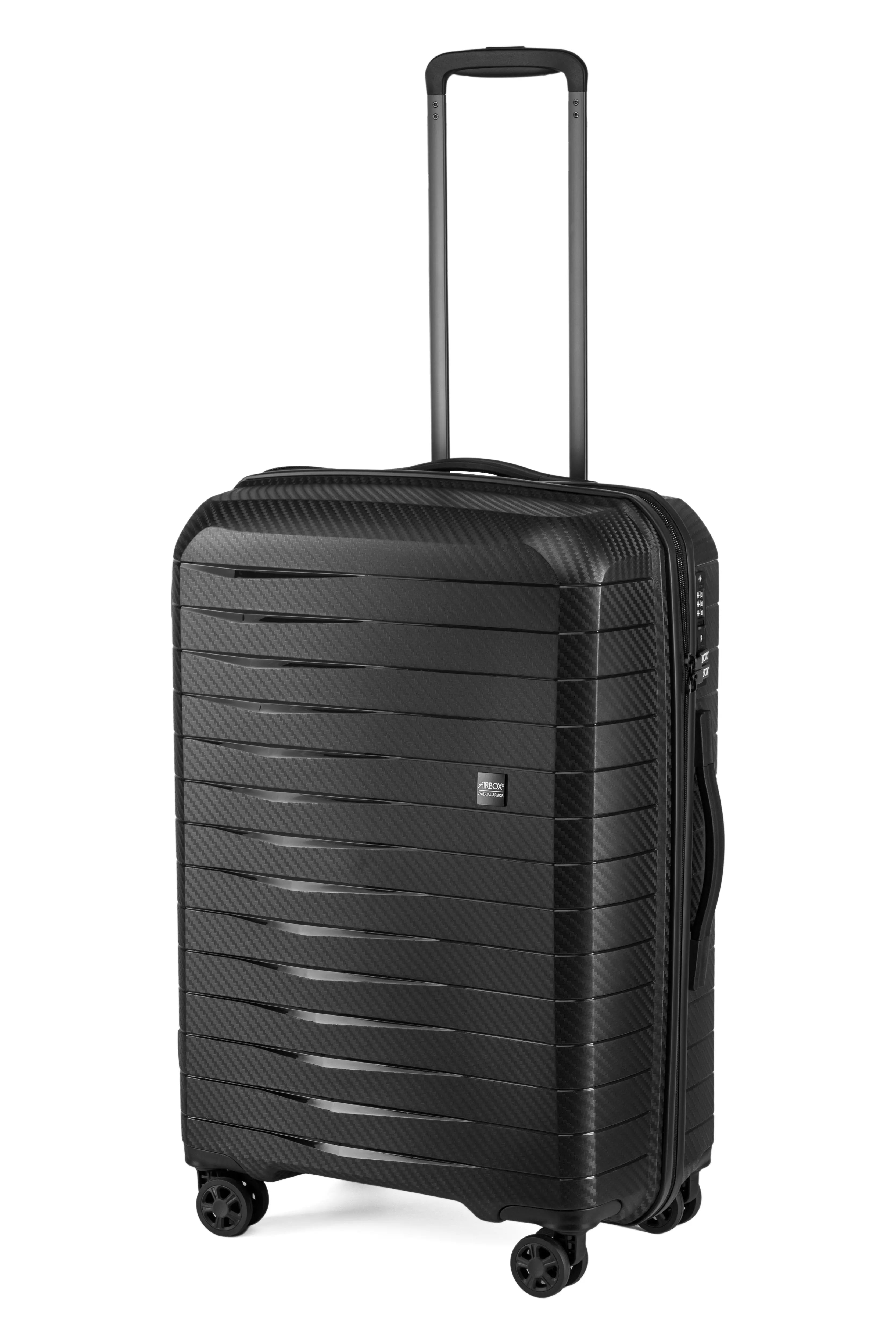 Airbox AZ18 Mellanstor Resväska 66cm - Svart - Travels And Bags