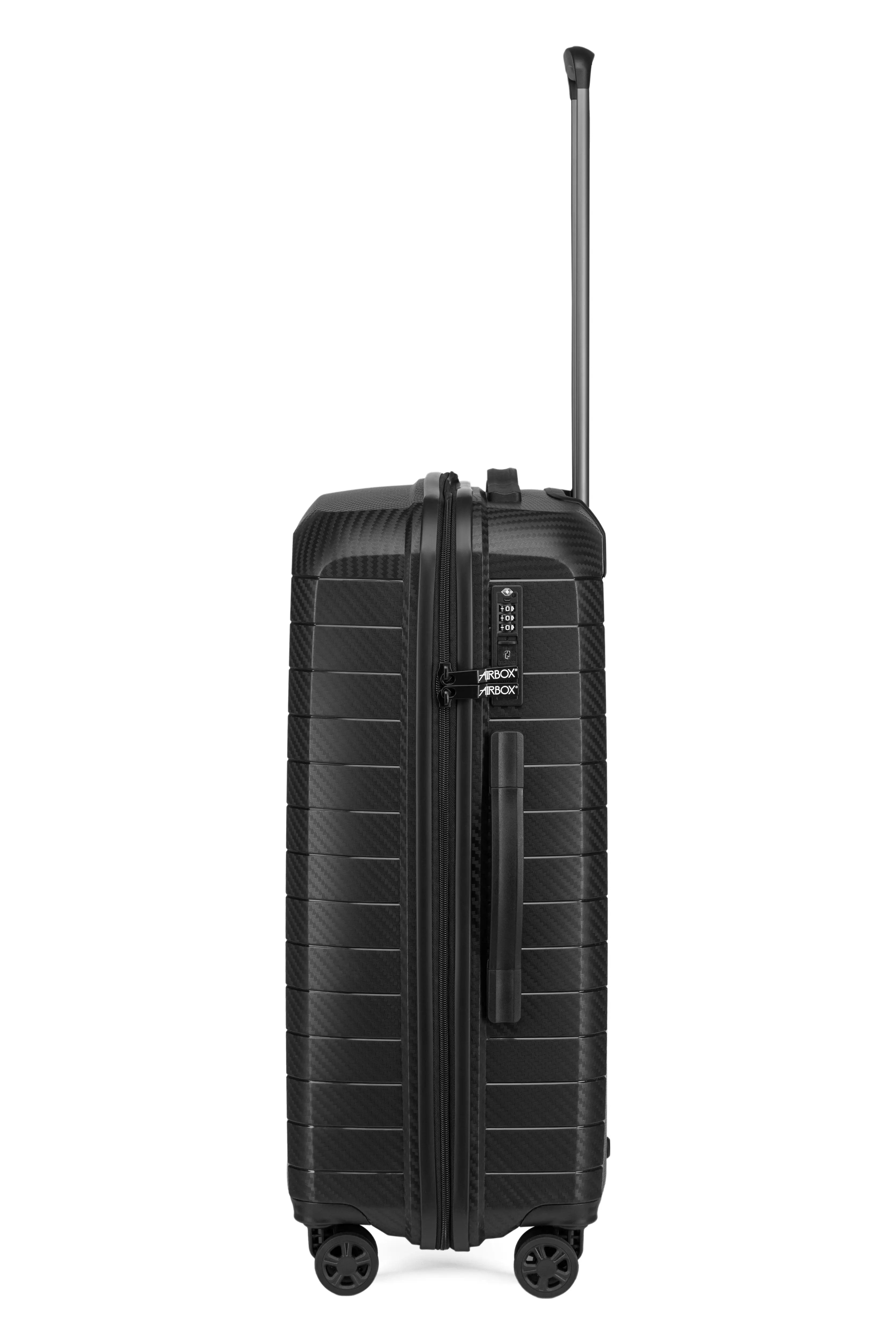 Airbox AZ18 Mellanstor Resväska 66cm - Svart - Travels And Bags