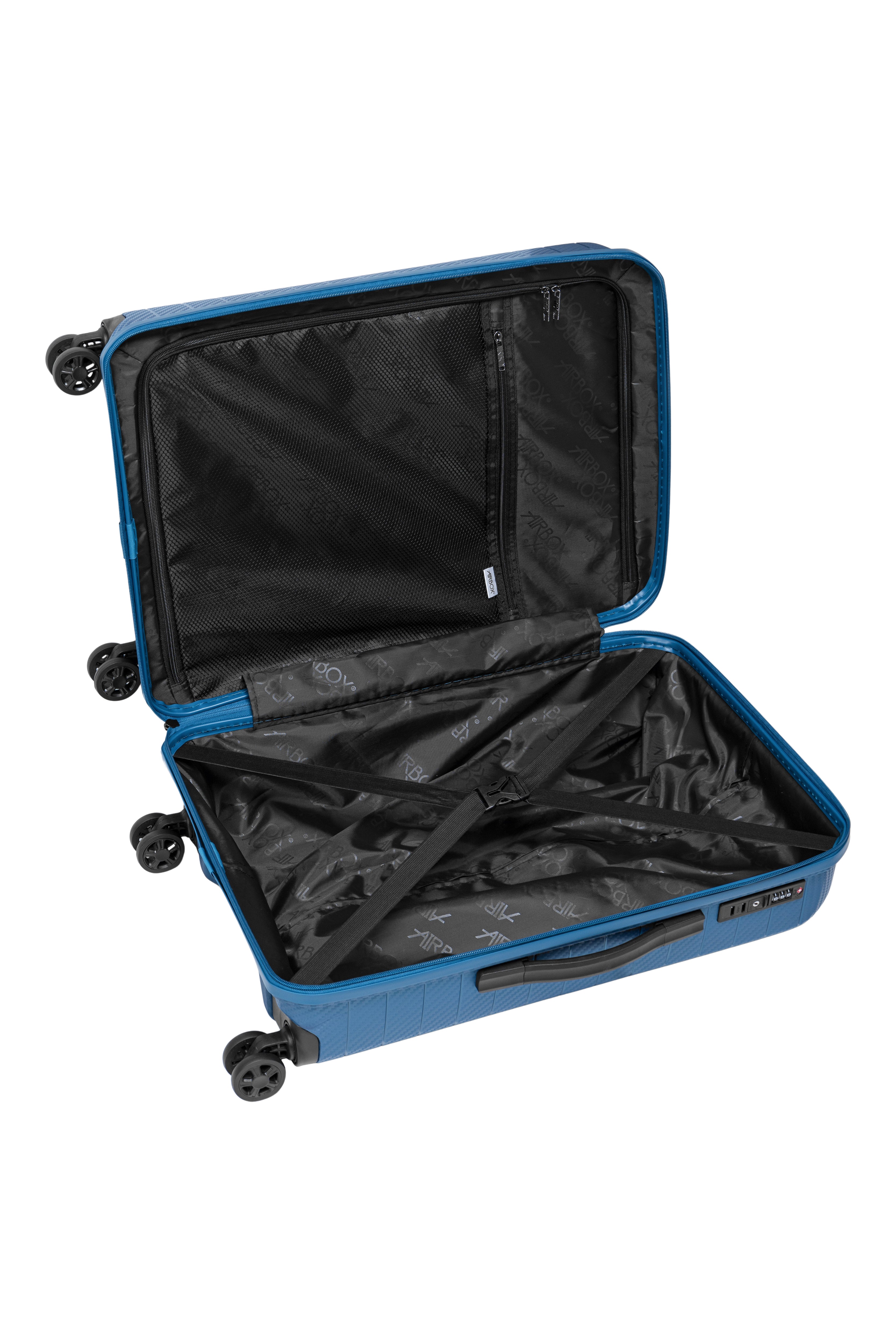 Airbox AZ18 Mellanstor Resväska 66 cm - Blå - Travels And Bags