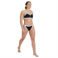 Arena W Icons Bikini Cross Rygg Solid 501 Svart-Vit
