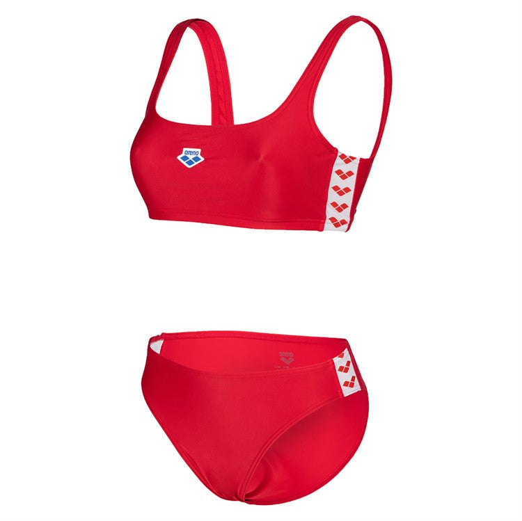 Arena Dam Icons Bralette Solid Två delar Röd
