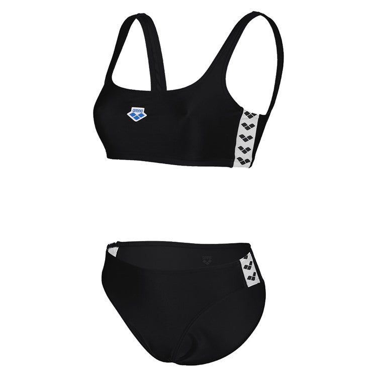 Arena Dam Icons Bralette Solid Två delar Svart