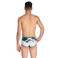 Arena Men's Planet Swim Badbyxor Låg midja Short