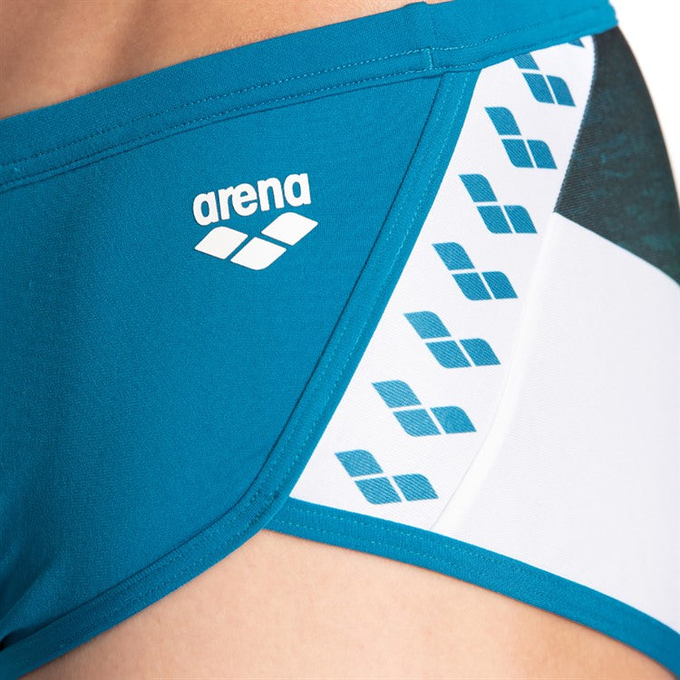 Arena Men's Planet Swim Badbyxor Låg midja Short