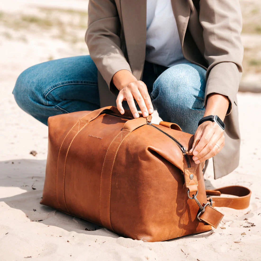 The Chesterfield Brand Conor Weekendbag - Cognac - Travels And Bags