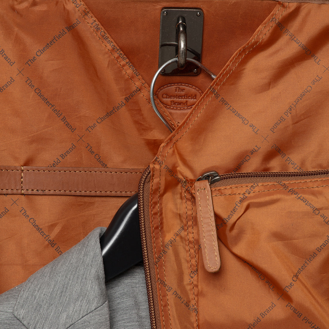 The Chesterfield Brand Josh Kostymväska - Cognac - Travels And Bags