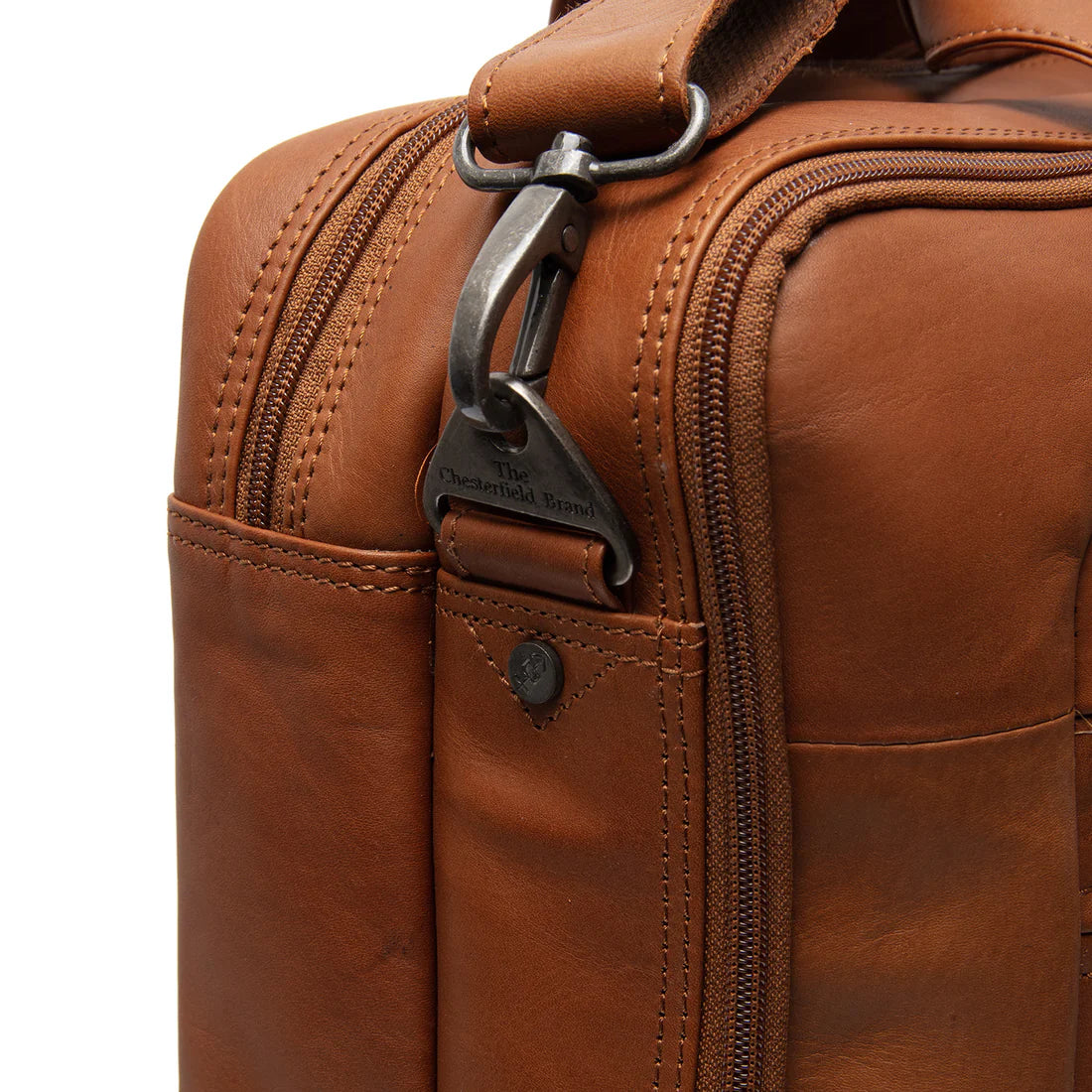 The Chesterfield Brand Ryan Datorväska - Cognac - Travels And Bags
