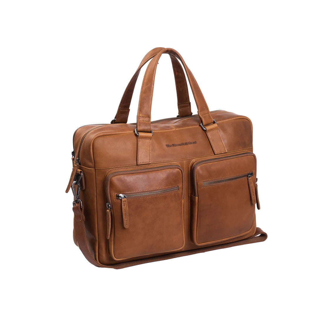 The Chesterfield Brand Misha 17" Datorväska - Cognac - Travels And Bags